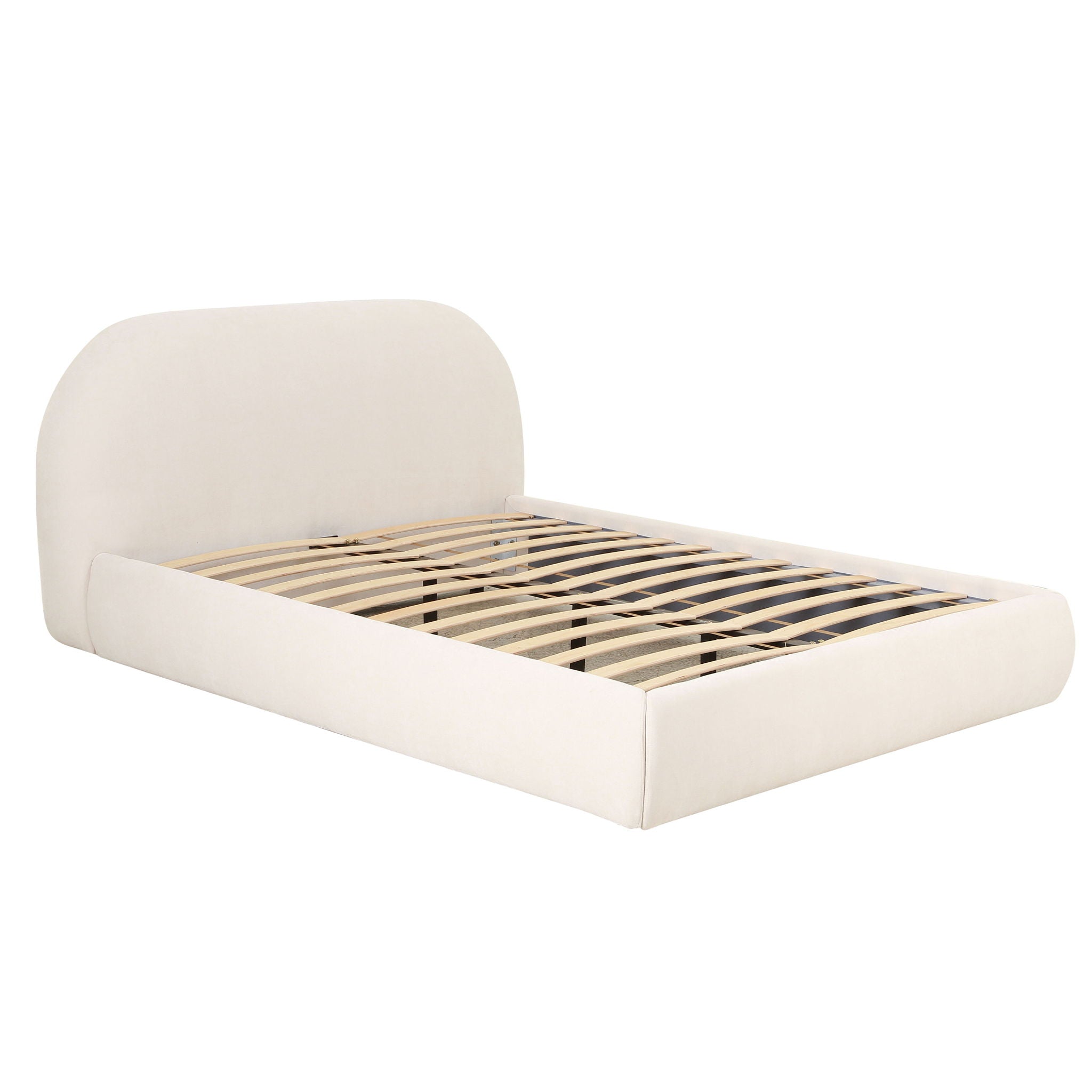 Bara - Textured Velvet Bed