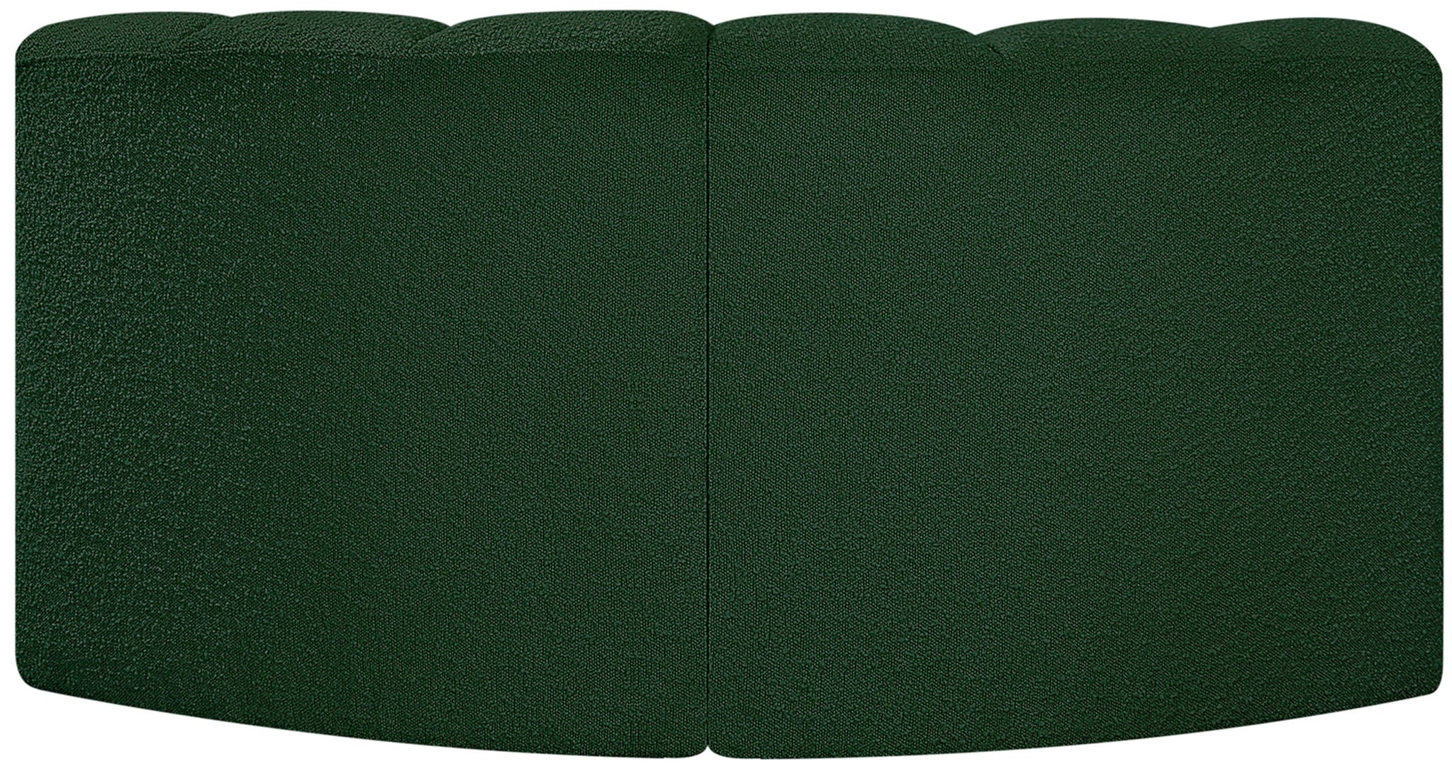 Arc - Boucle Fabric 2 Piece Modular Sofa