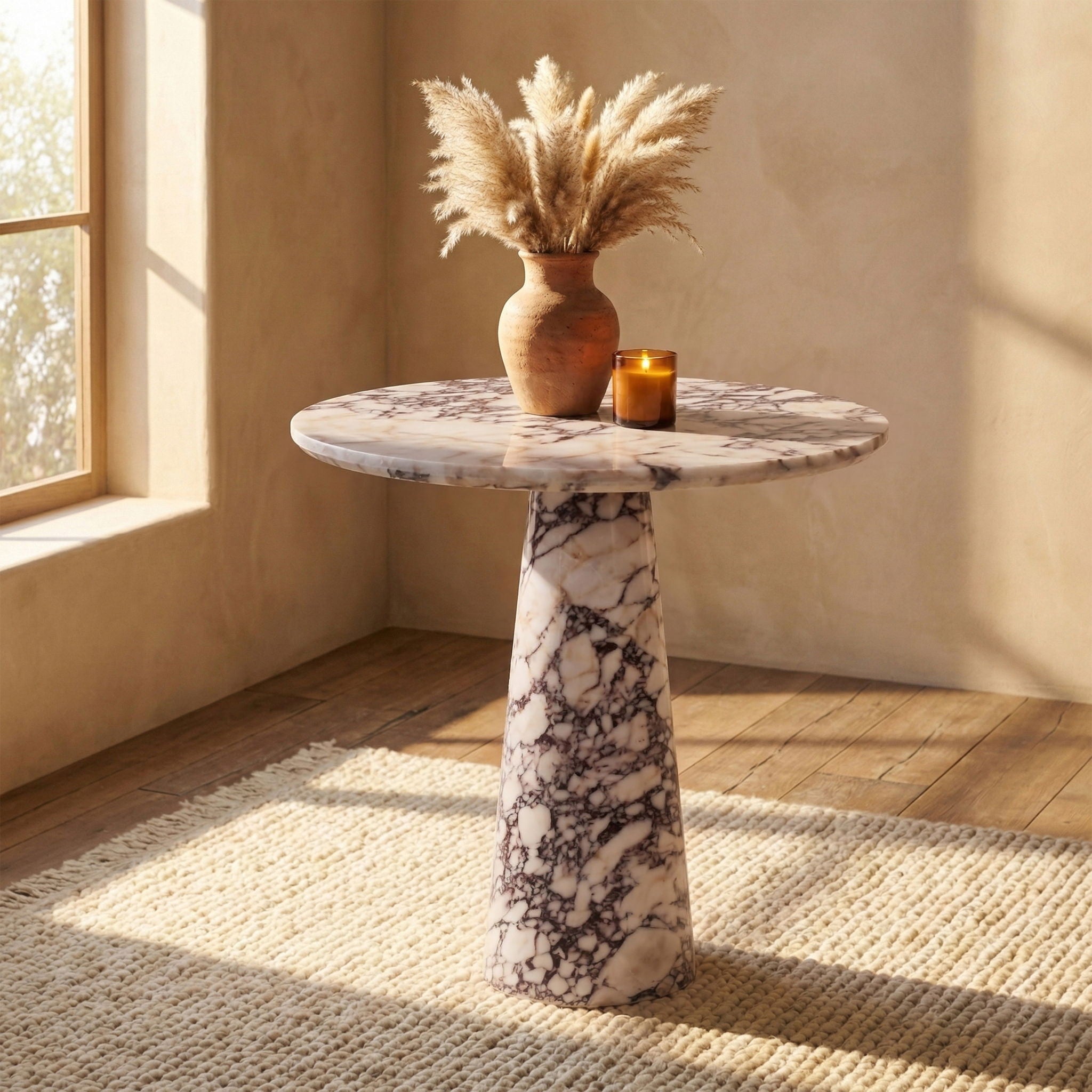 Fontelina - Genuine Marble Bistro Dining Table