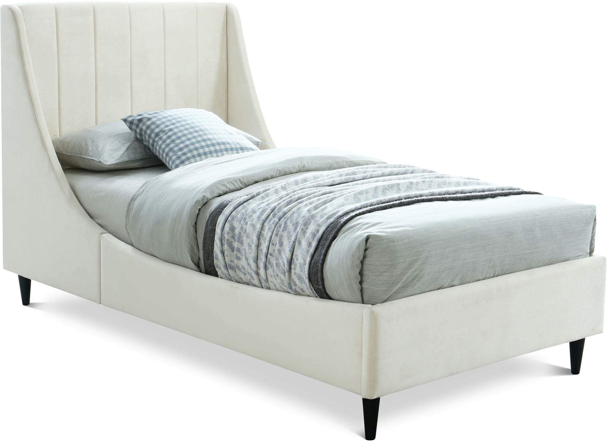 Eva - Velvet Bed
