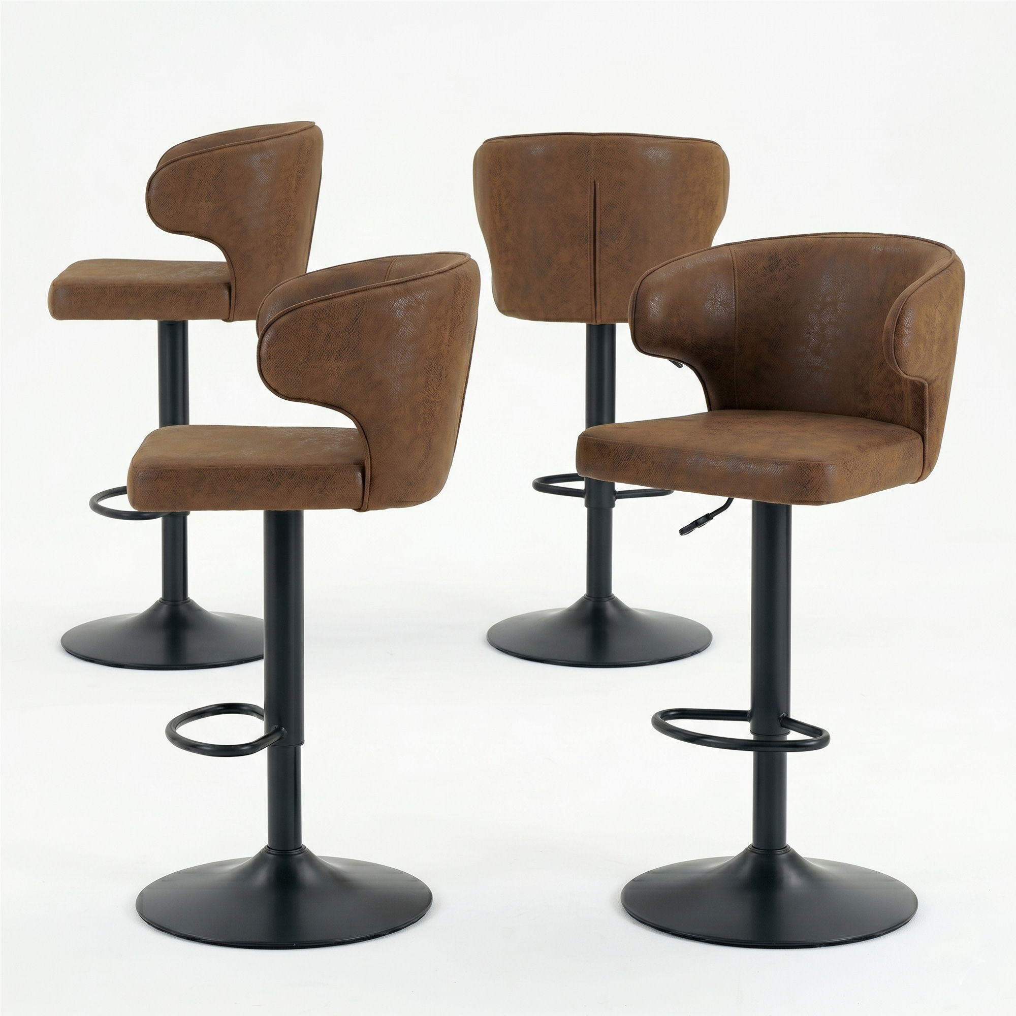 Adjustable Swivel Bar Chair