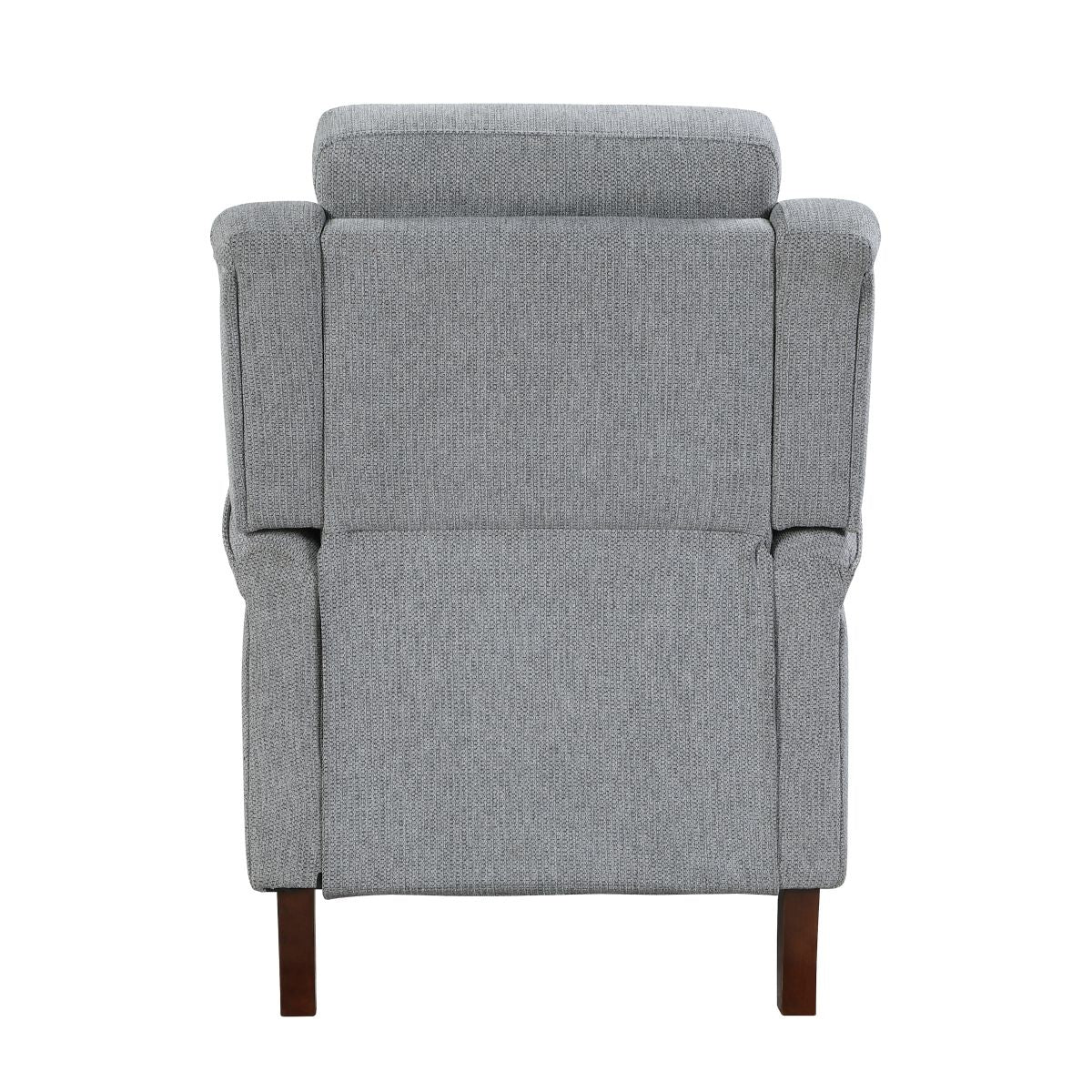 Lansing - Push Back Reclining Chair - Gray