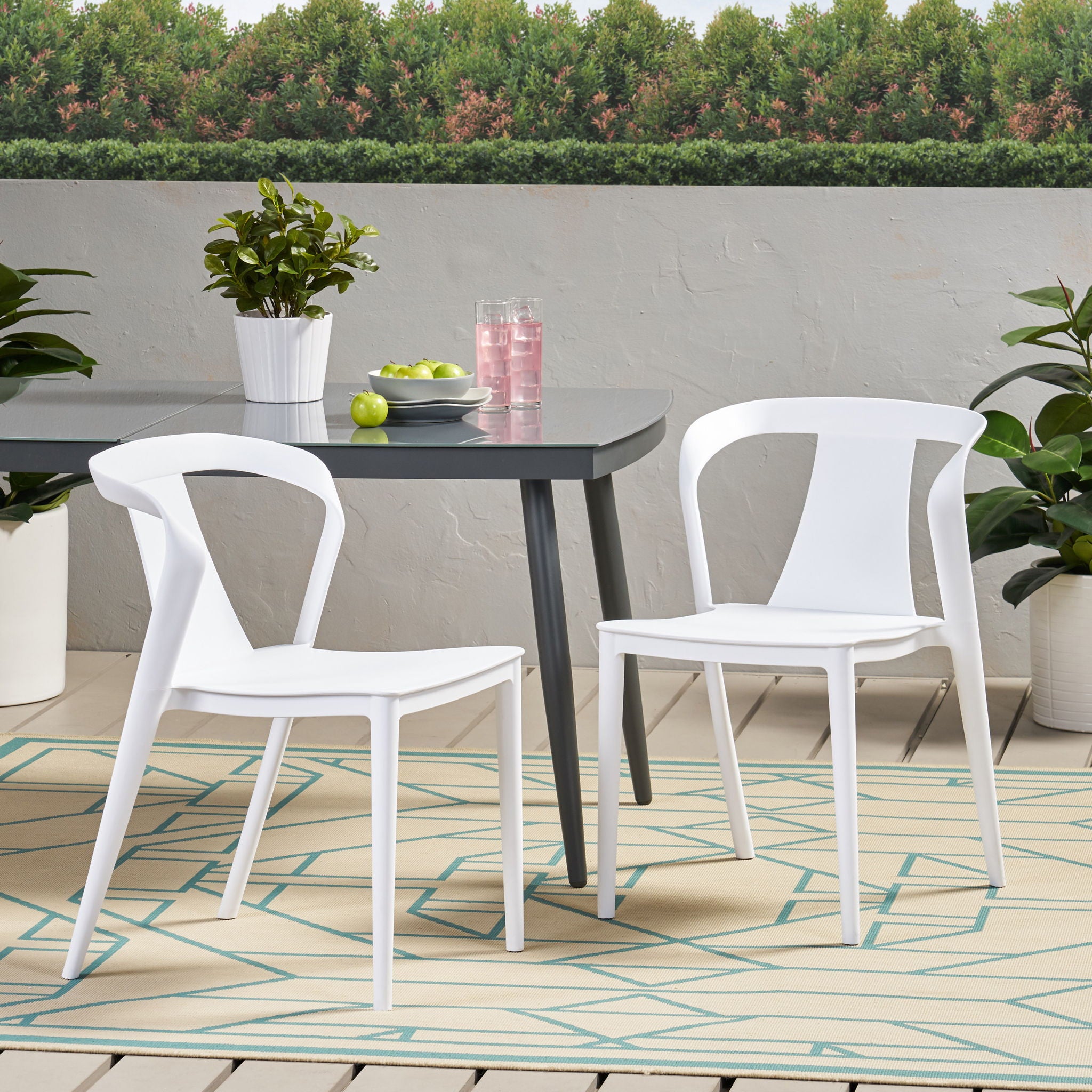 Orchid - Chair (Set of 2) - White