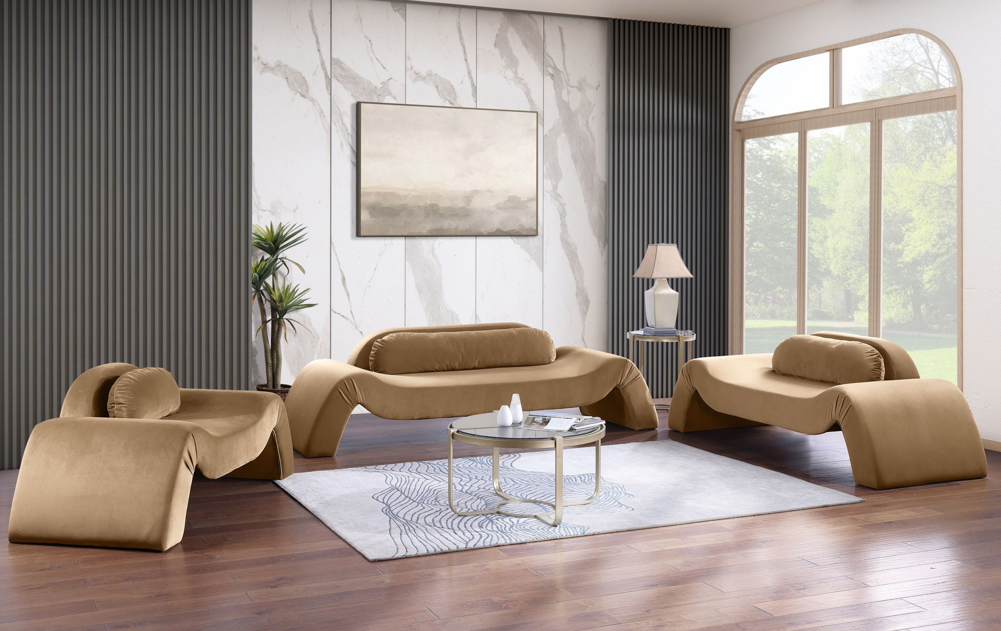 Austin - Fabric Loveseat