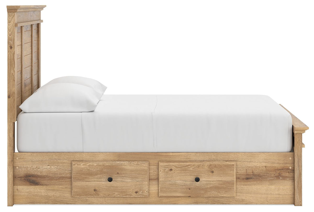 Makidern - Panel Storage Bed