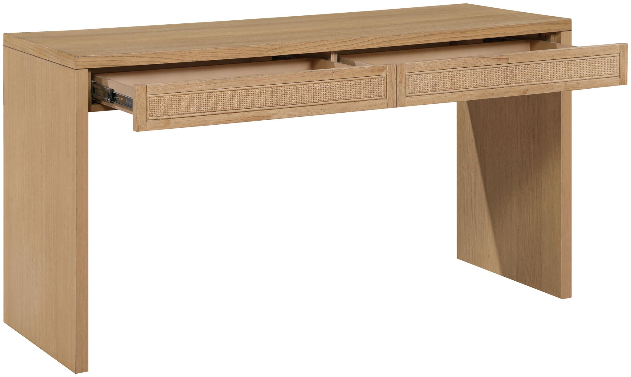 Avro - Solid Wood And Oak Veneer Desk