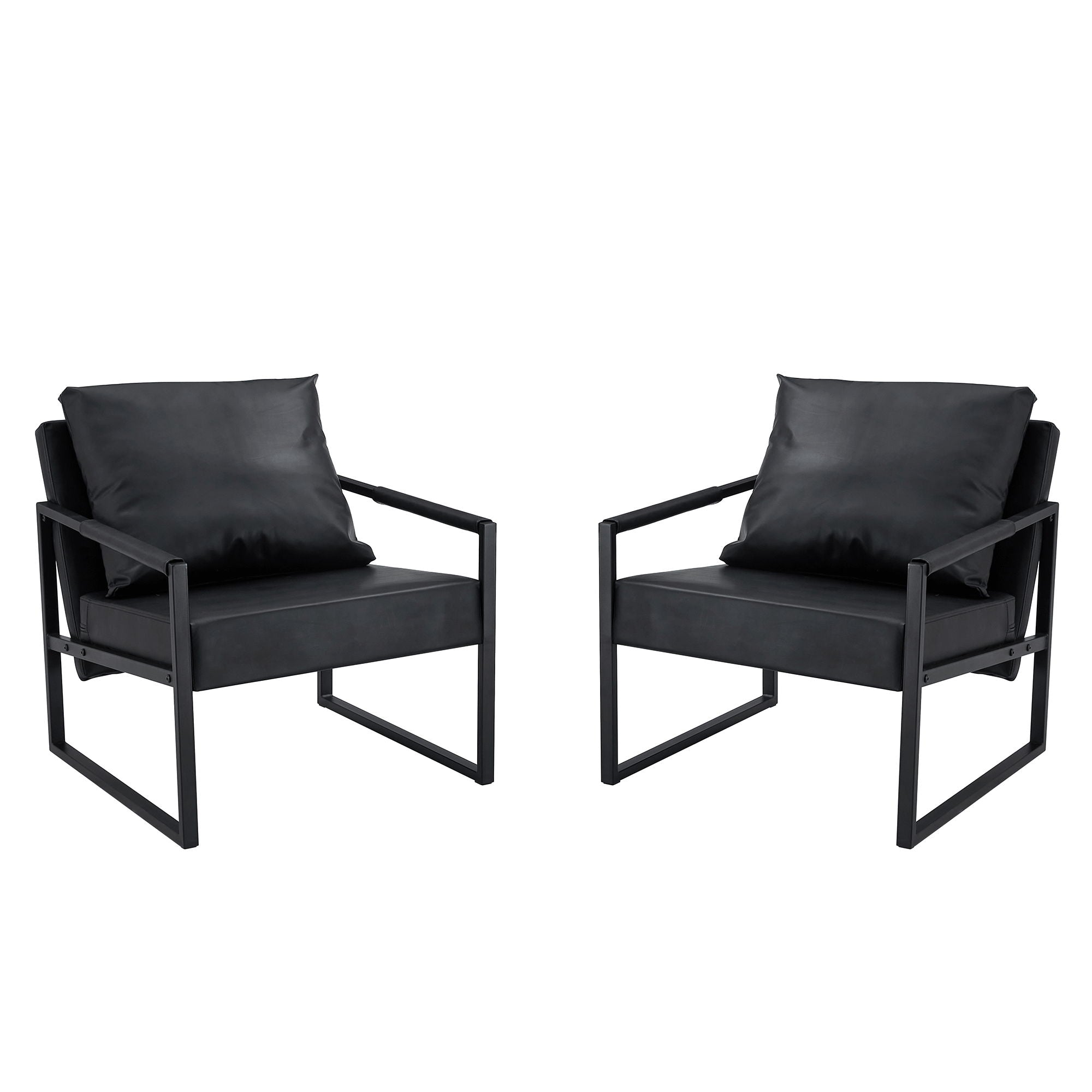Classic And Metal Frame Sofa, Ergonomically Designed, A Perfect Blend Of Modern And Industrial Styles