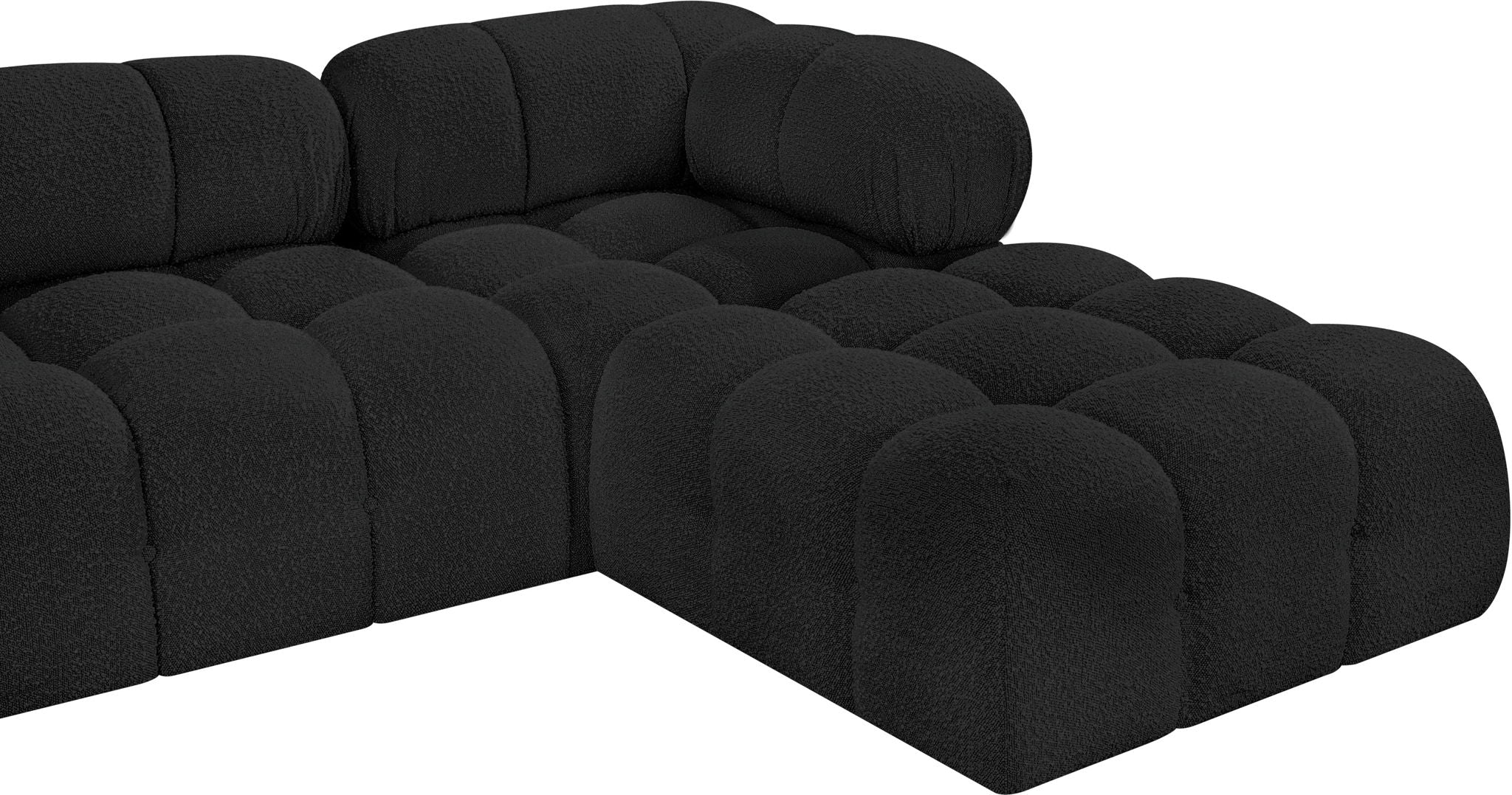 Ames - 7 Piece Fabric Modular U-Shaped Sectional