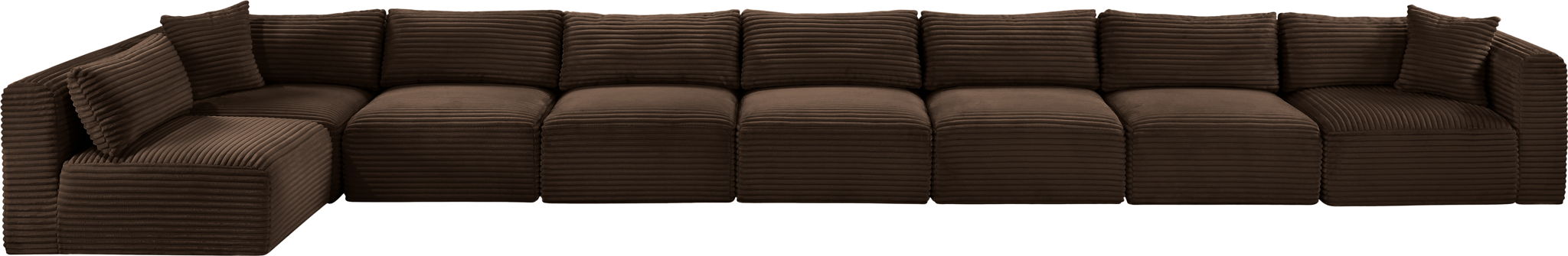 Shaggy - 8 Piece Modular Sectional
