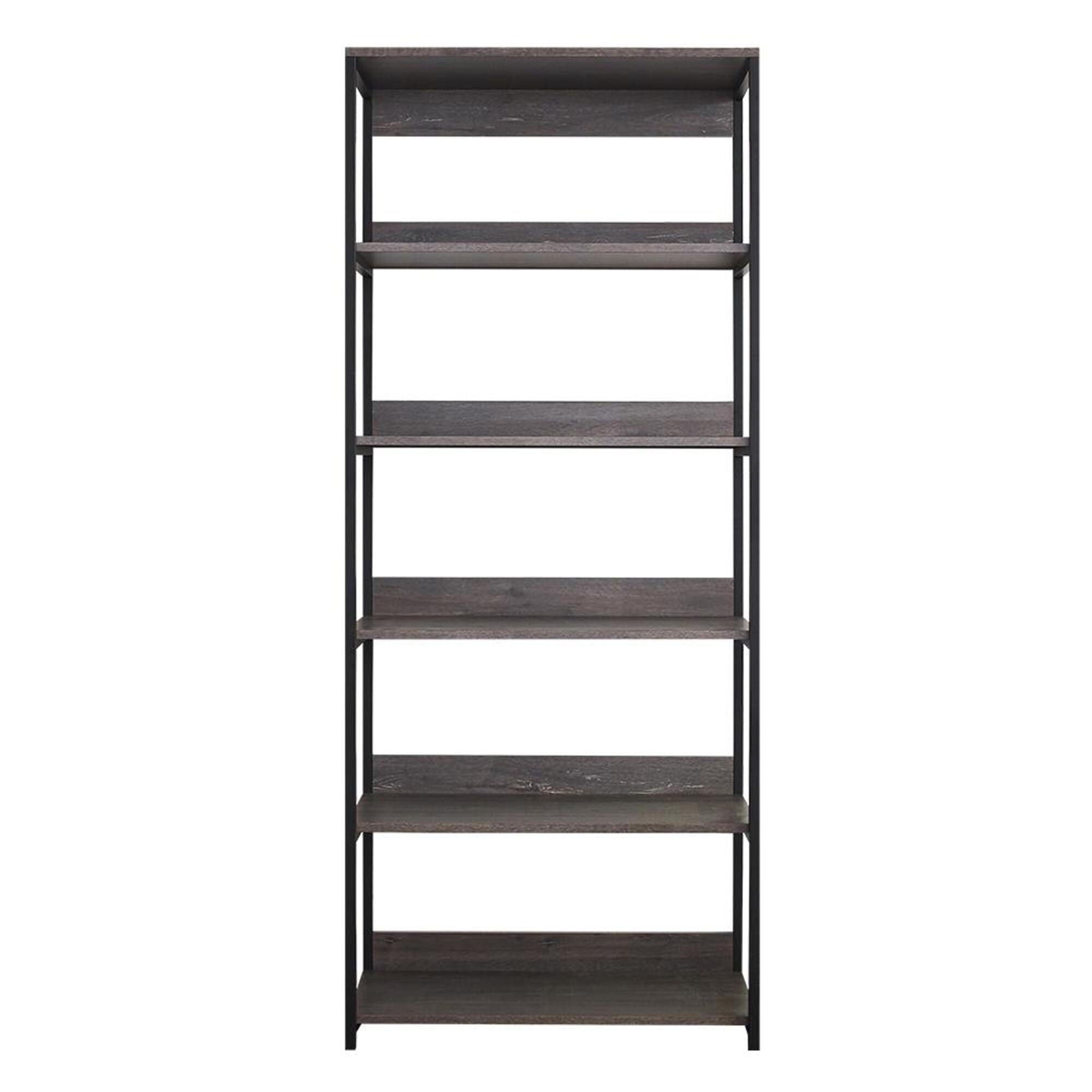 Monica - Walk-In Closet System, Modular Storage - Rustic