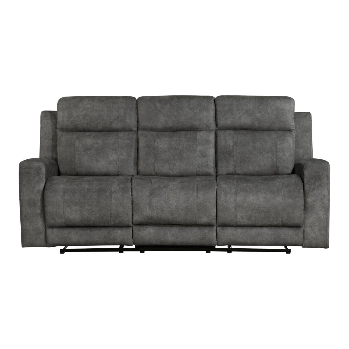 Muncie - Sofa & Loveseat - Dark Gray