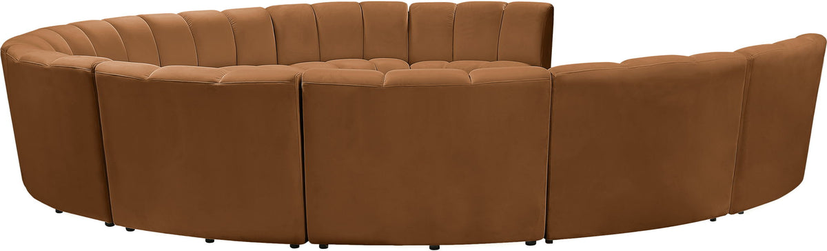 Infinity - 10 Piece Modular Sectional - Saddle