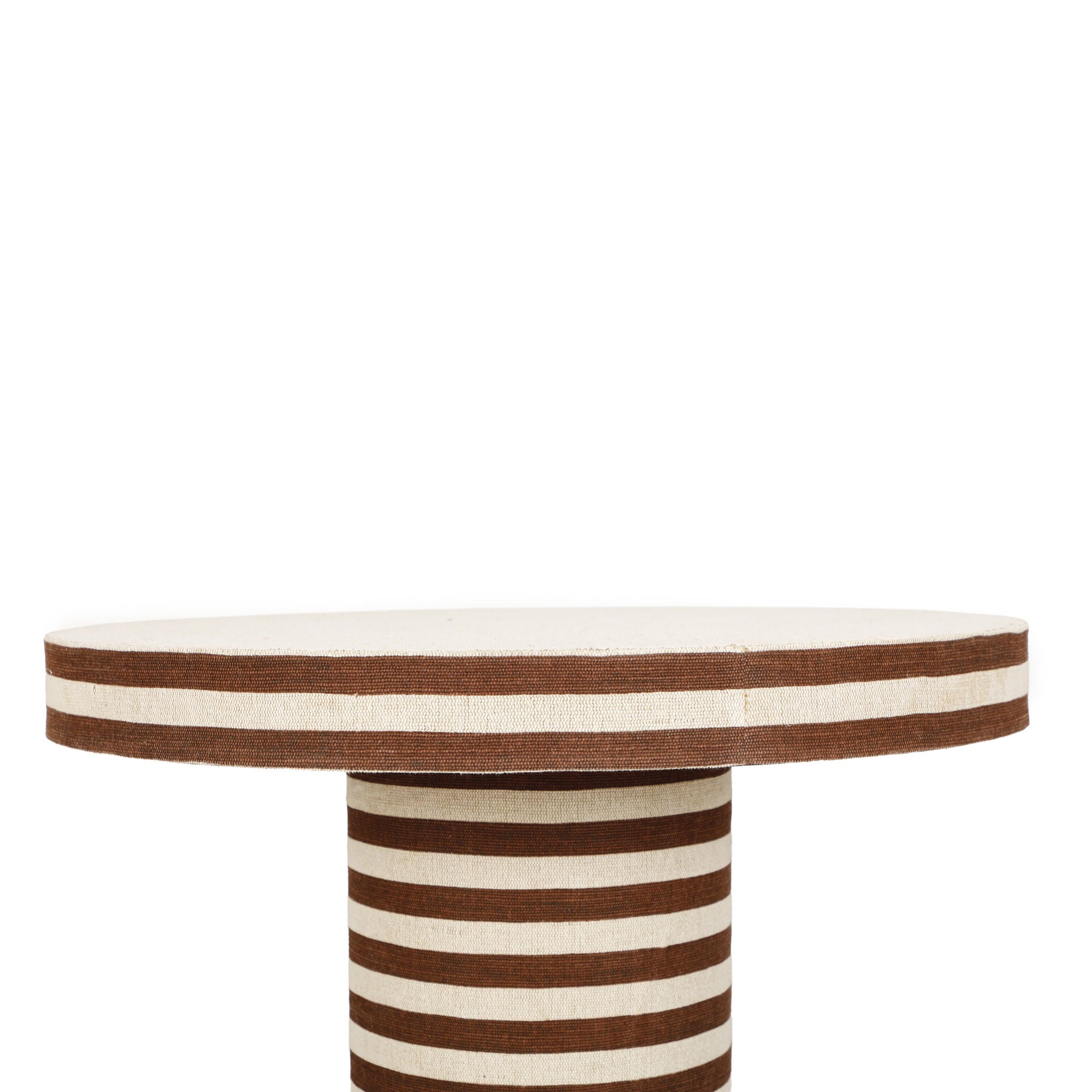 Lyra - Striped Cotton Jute Contract-Grade Table