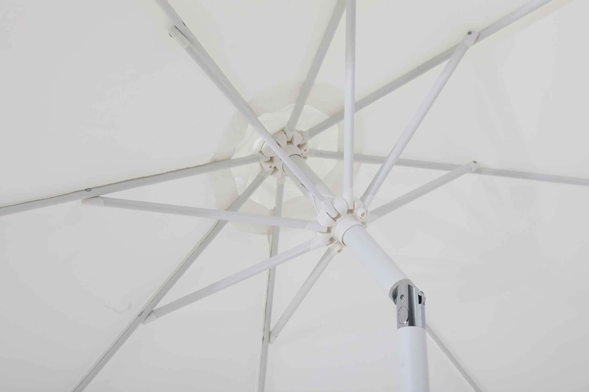 Amalfi - Patio Umbrella - White Pole