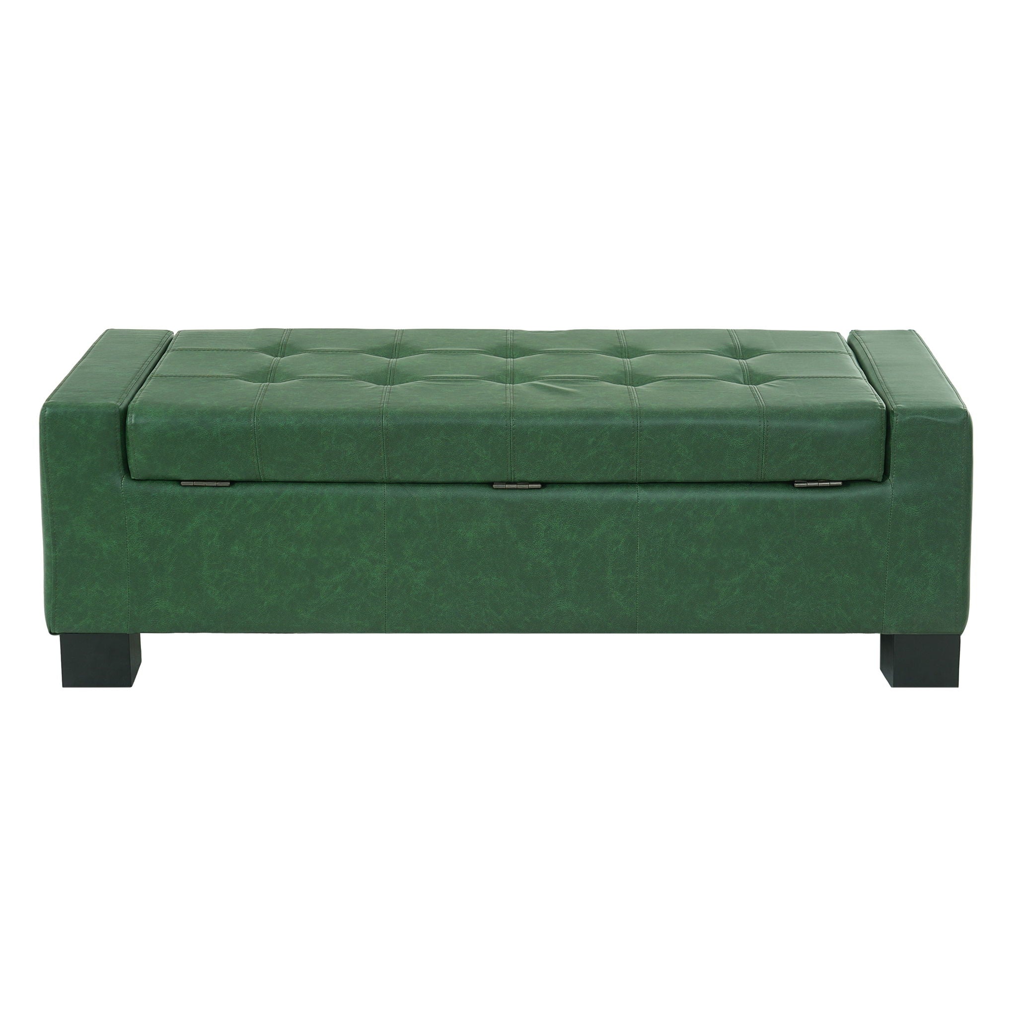 Tufted Storage Ottoman Bench