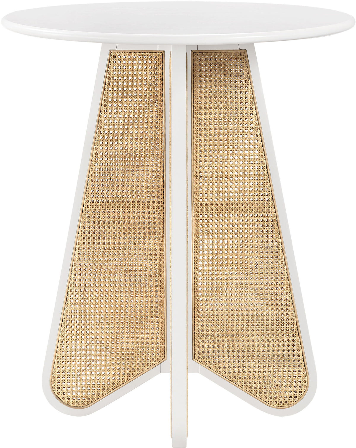Butterfly - Solid Wood And Natural Cane Table
