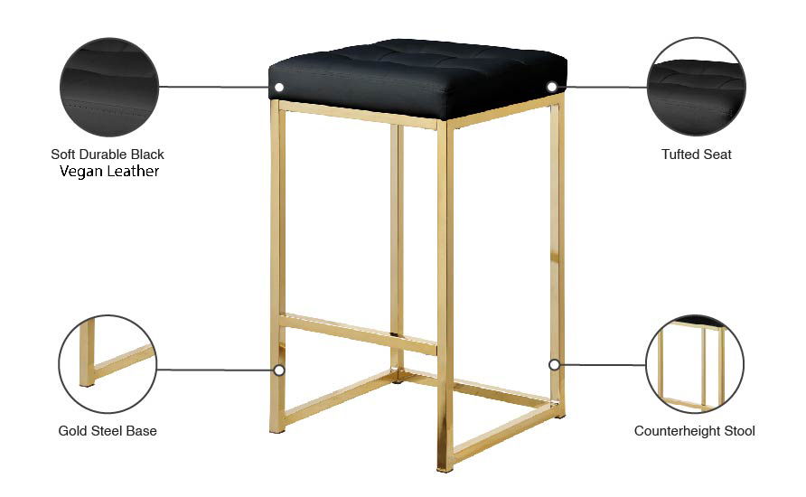 Nicola - Steel Stool (Set of 2)