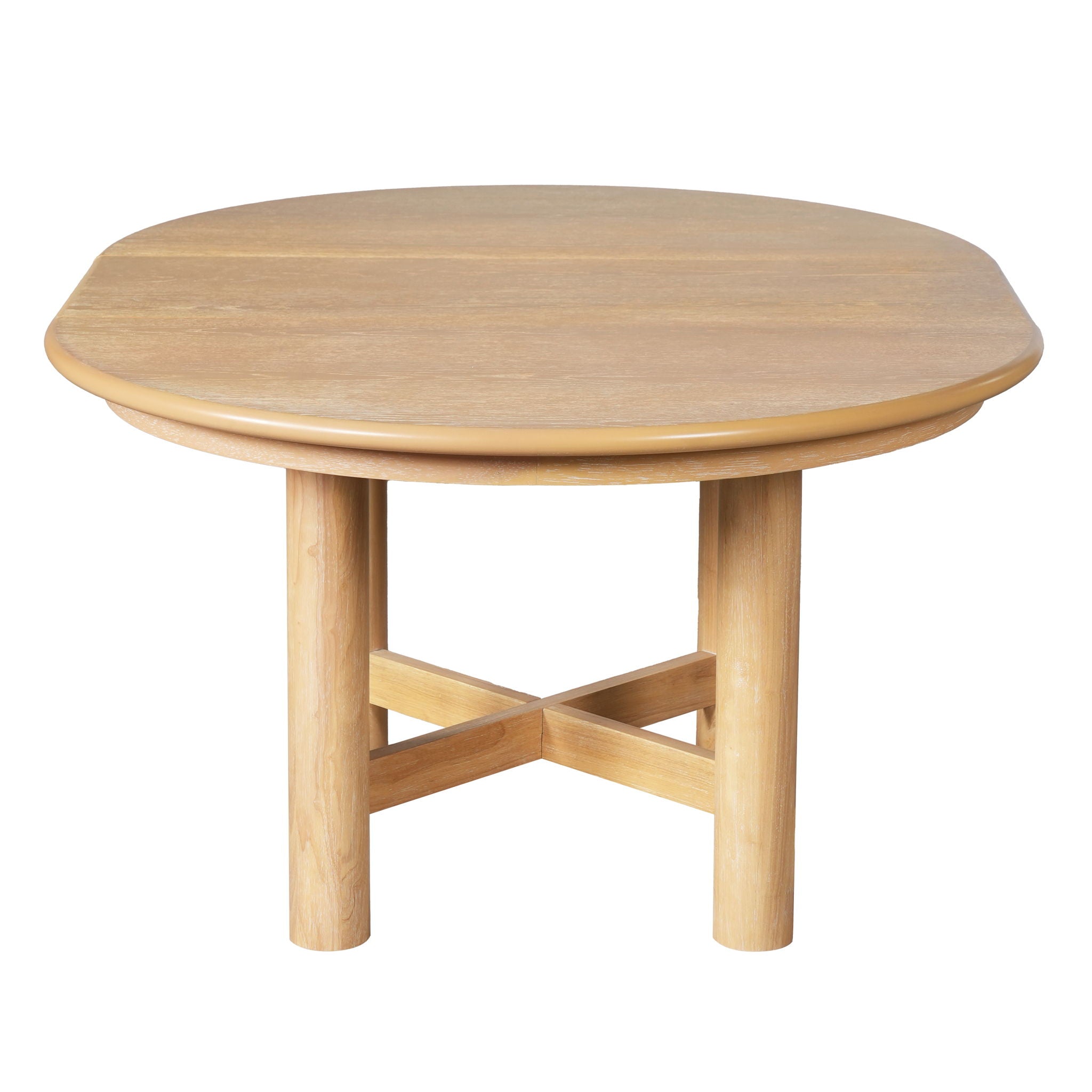 Extendable Oval Dining Table With Leaf