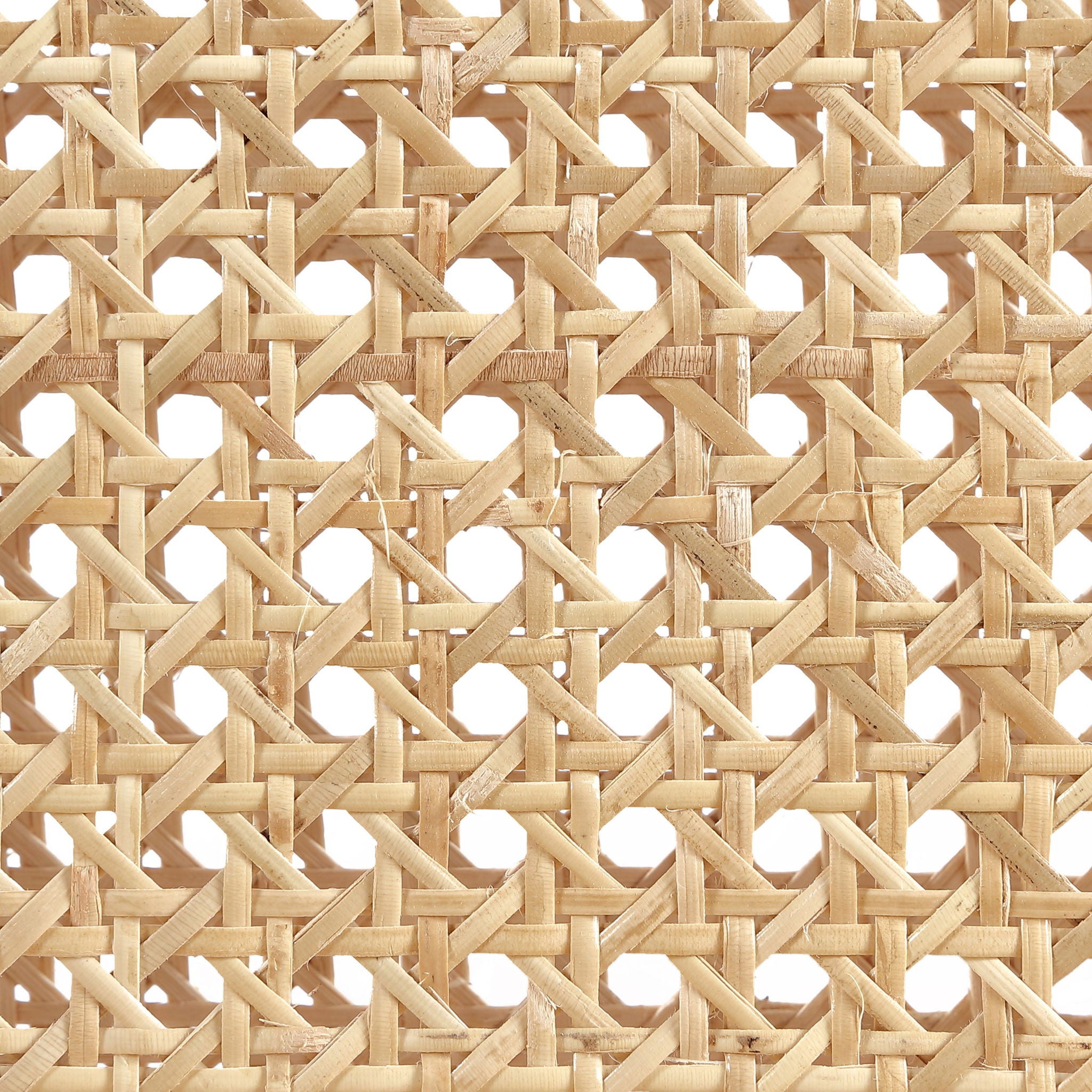Butterfly - Solid Wood And Natural Cane Table With Natural Top