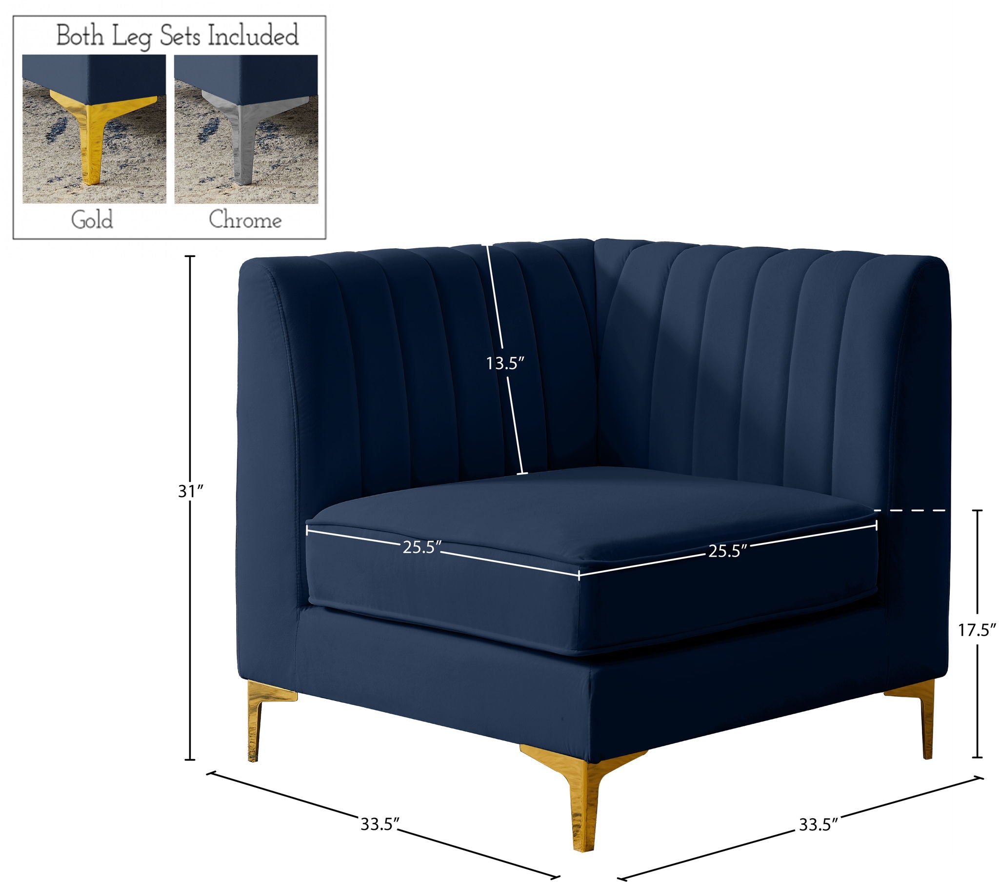 Alina - Corner Chair