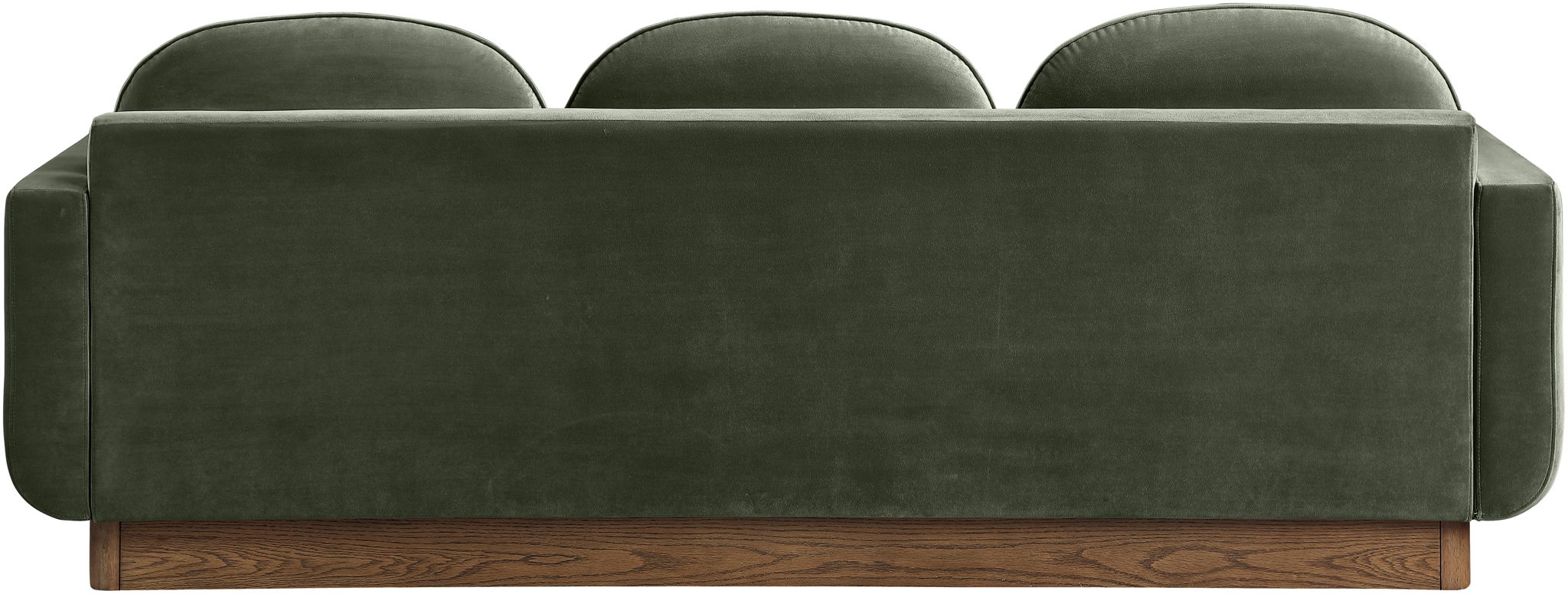 Diviento - Velvet Performance Fabric Upholstered Sofa