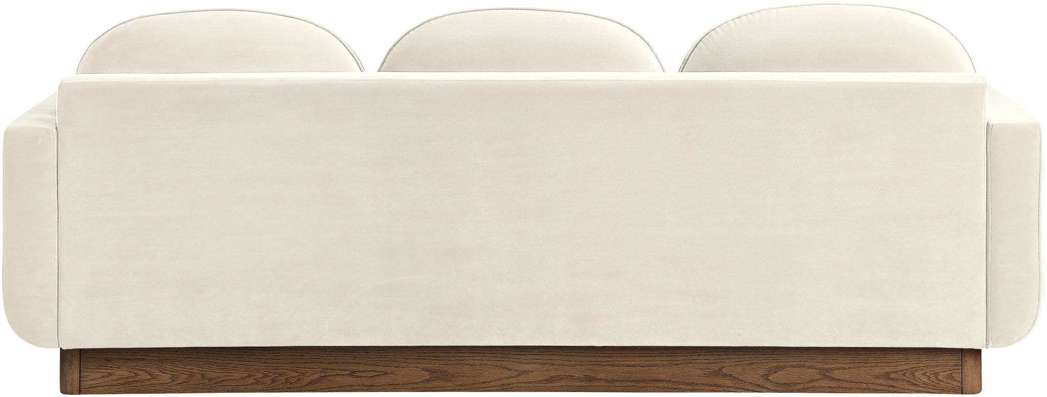 Diviento - Velvet Performance Fabric Upholstered Sofa