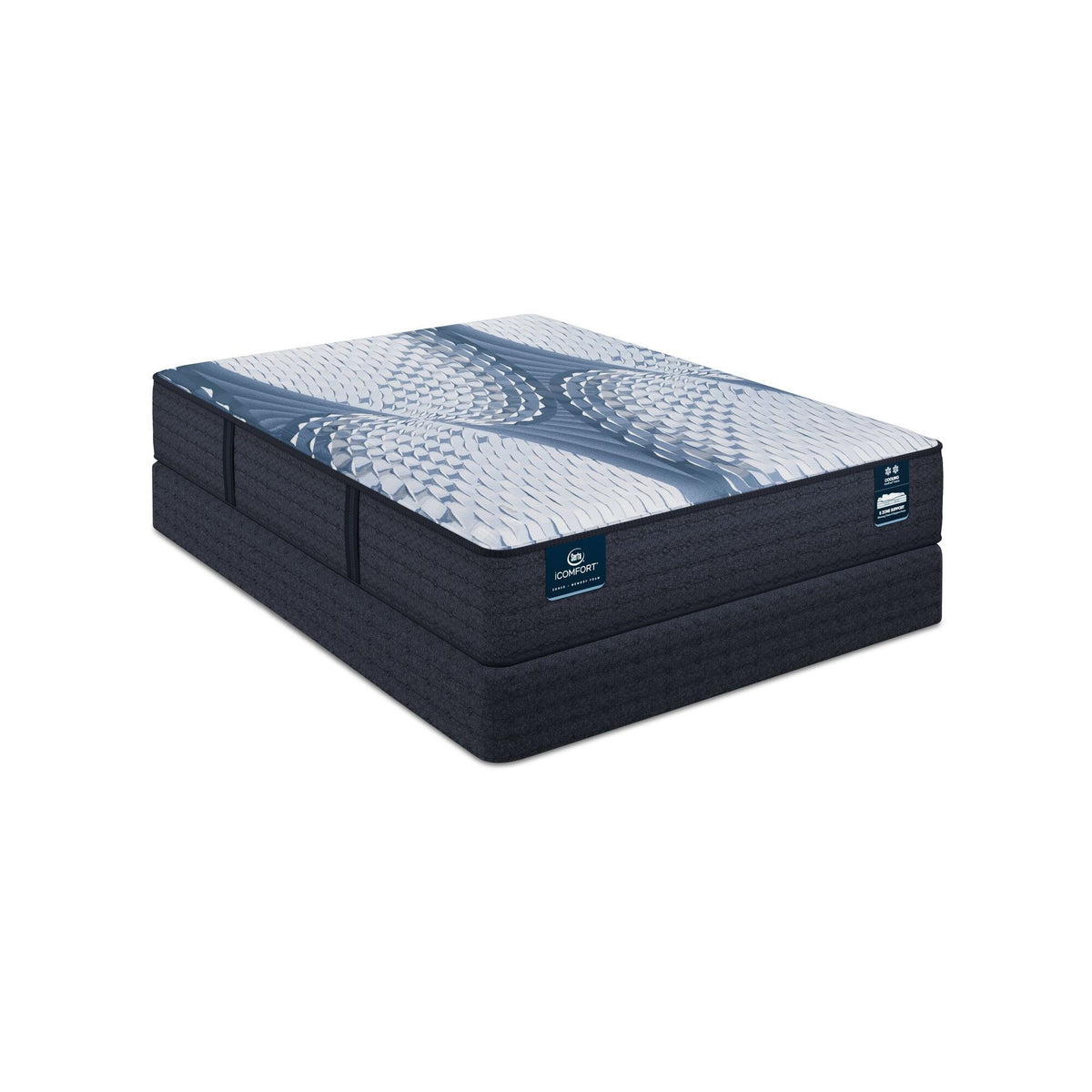iComfort - 12" Aveda Memory Foam Plush Mattress