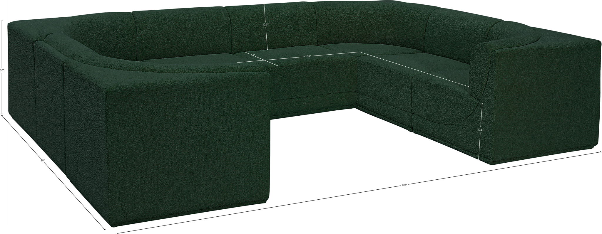 Ollie - 8 Piece Modular Sectional