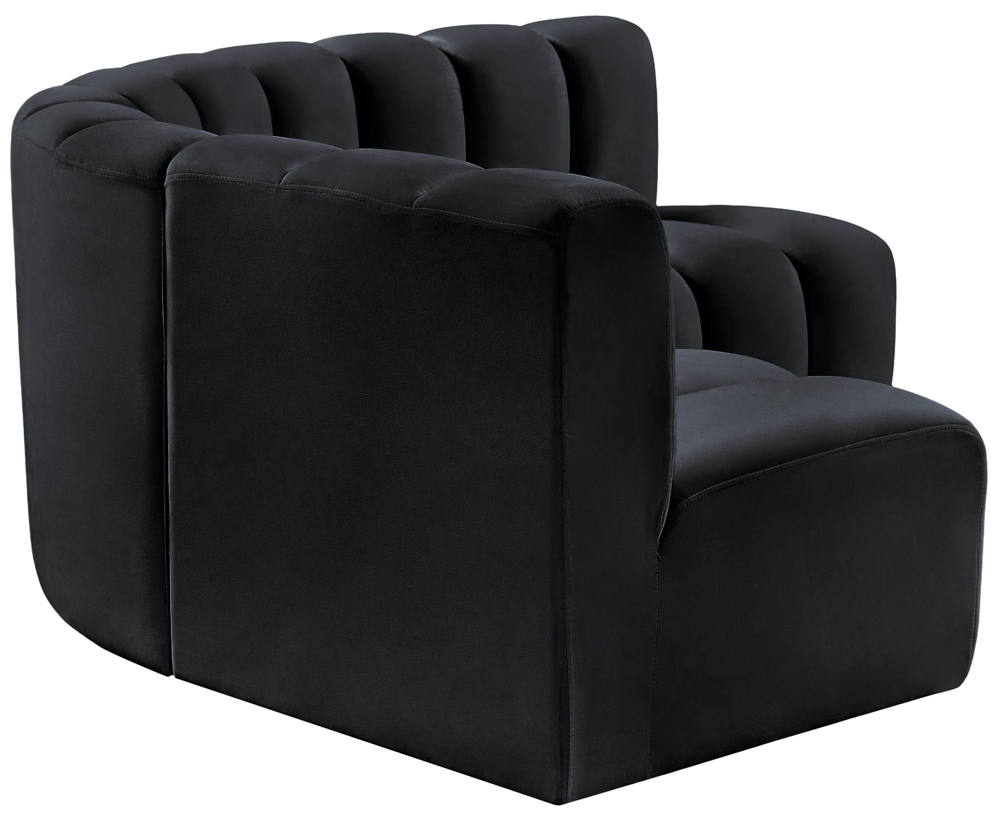 Arc - Velvet 4 Piece Corner Modular Sofa
