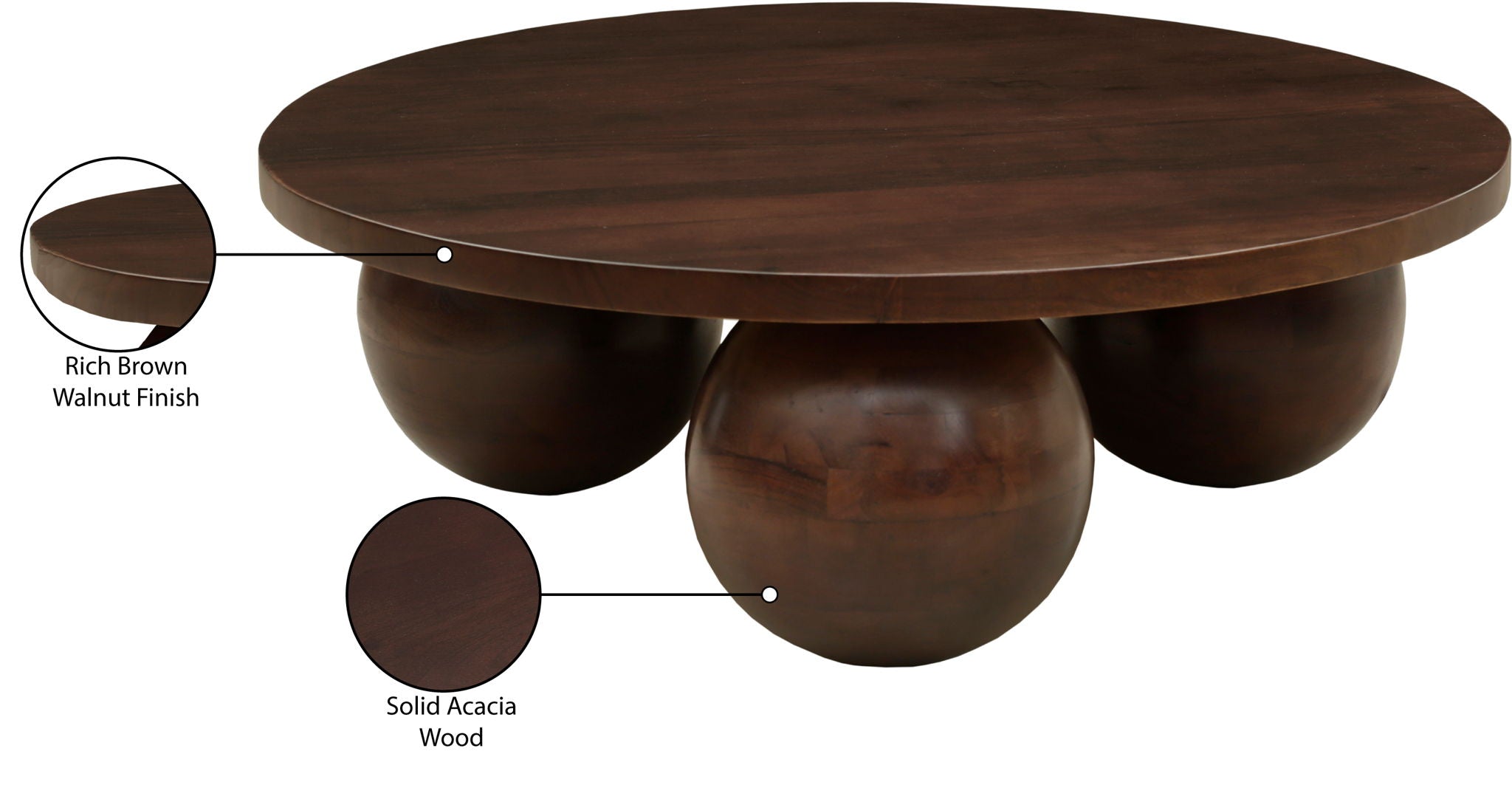 Spherical - Wood Coffee Table