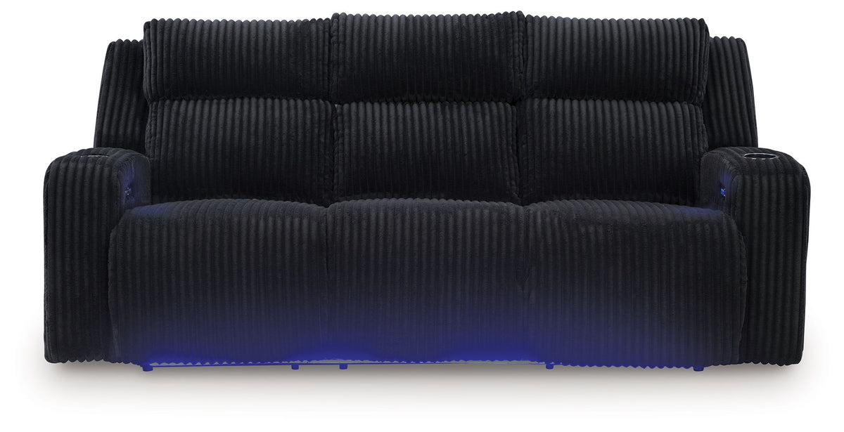 Forest Lake - Power Reclining Sofa With Adj Headrest