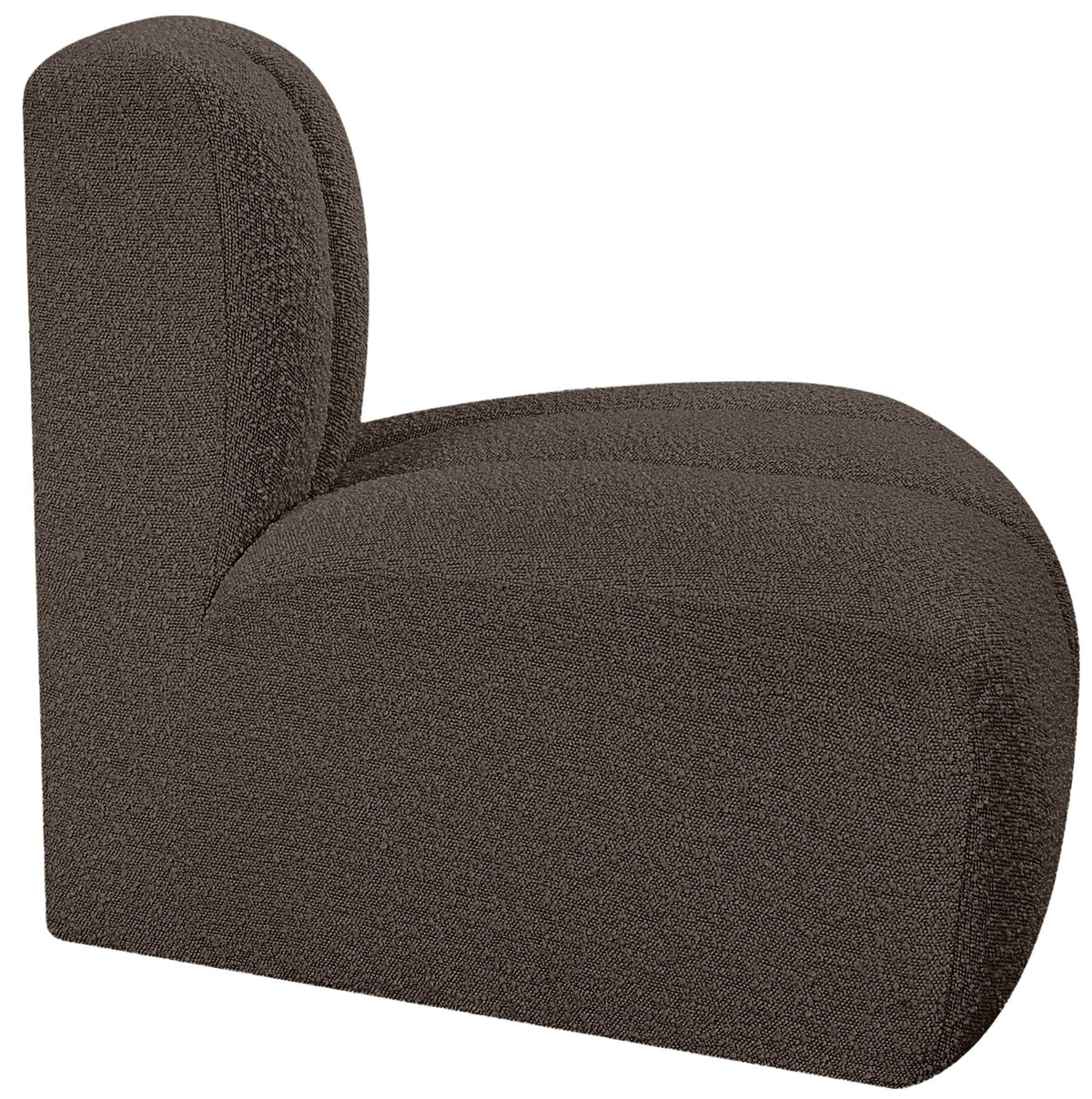Arc - Boucle Fabric Reverse Corner
