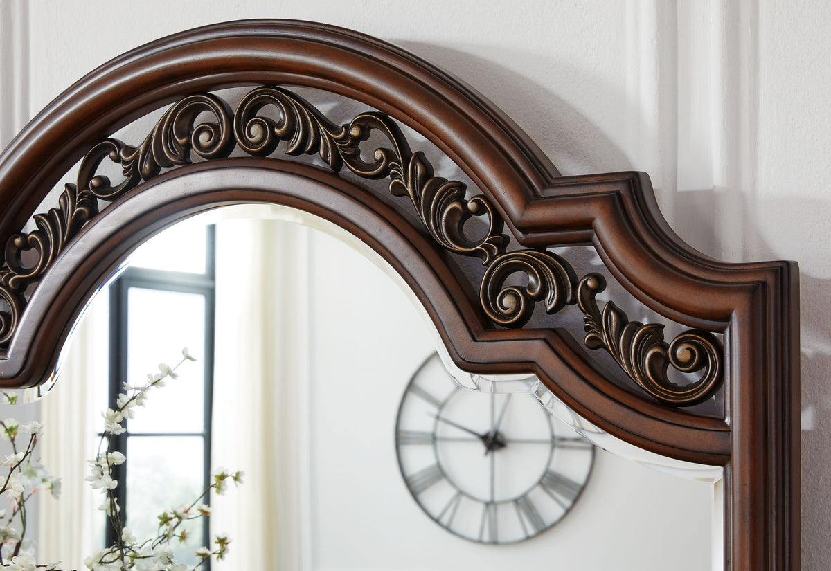 Lavinton - Dresser And Mirror - Brown