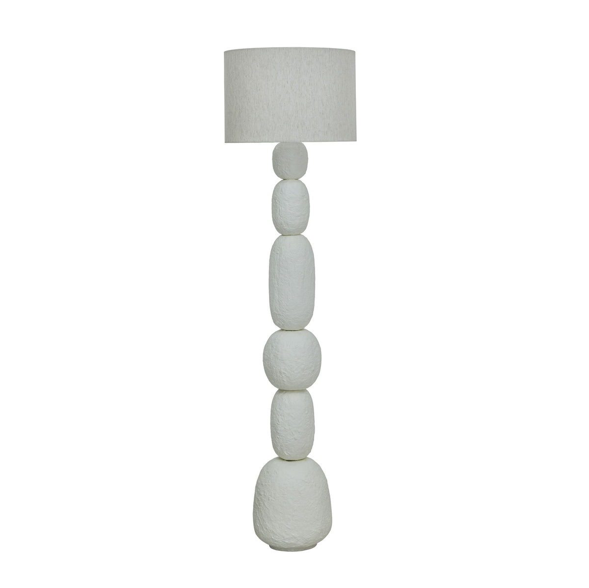 Pebble - Papier Mache Lamp