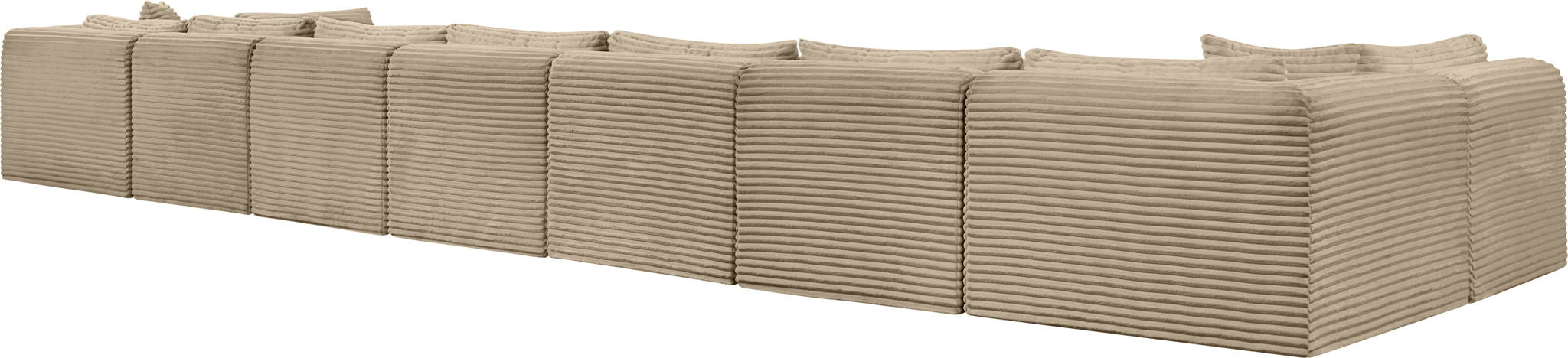 Shaggy - Fabric 9 Piece Modular Sectional