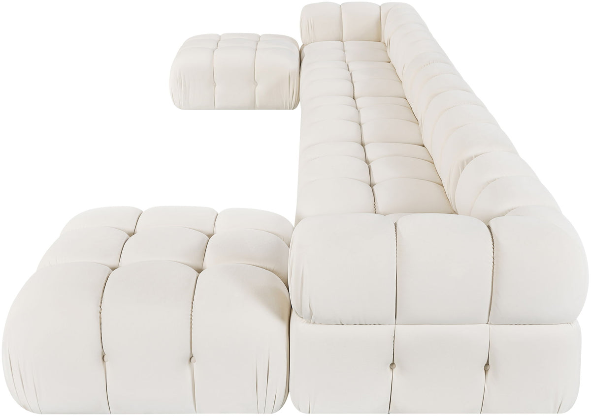 Orin - 7 Piece Modular Sectional (3 Modular Chairs, 2 Corner Chairs & 2 Ottomans)
