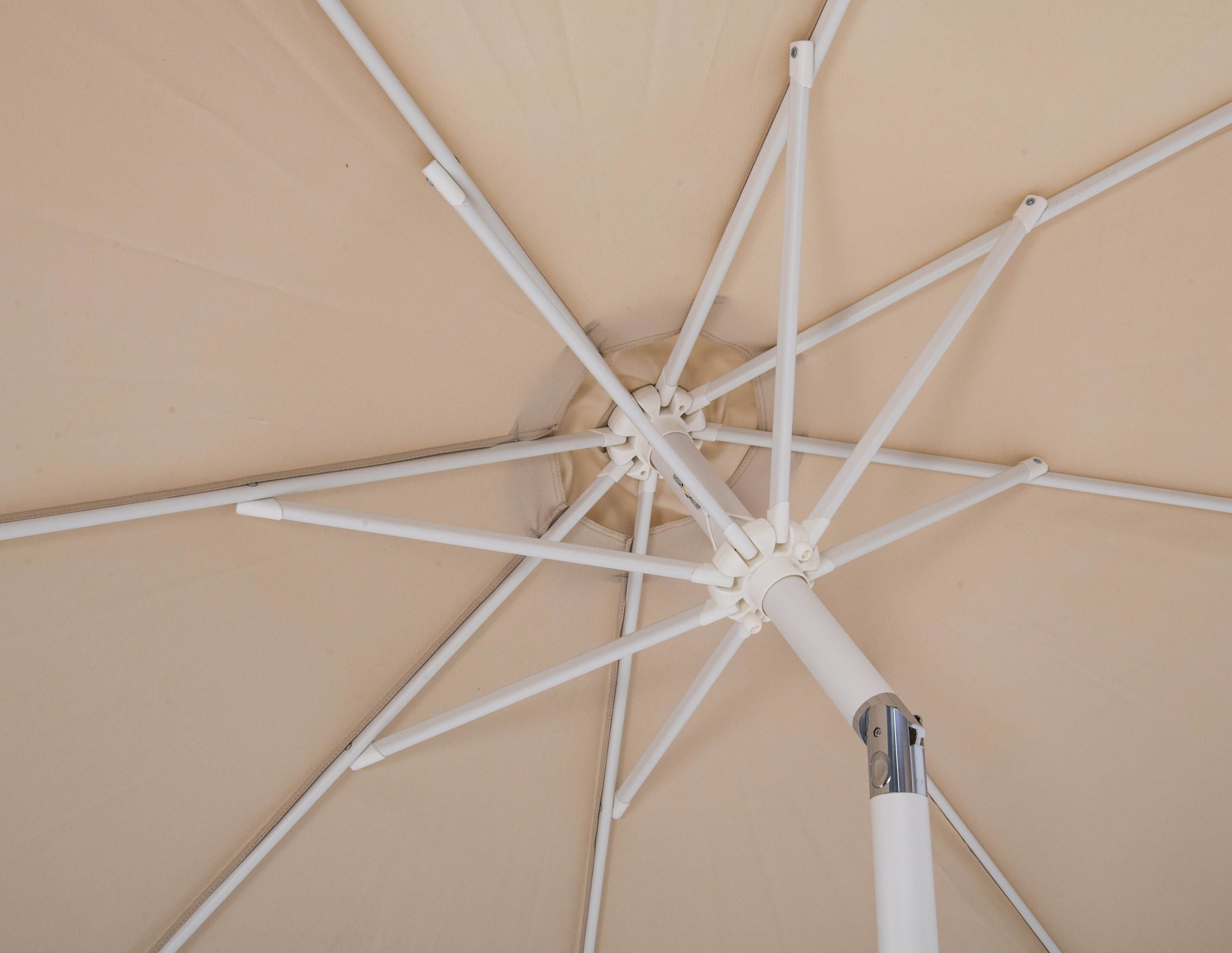 Amalfi - Patio Umbrella - White Pole