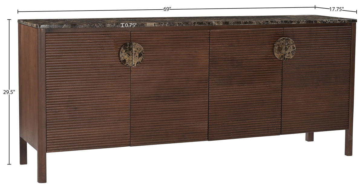 Varenna - Acacia Wood Sideboard / Buffet