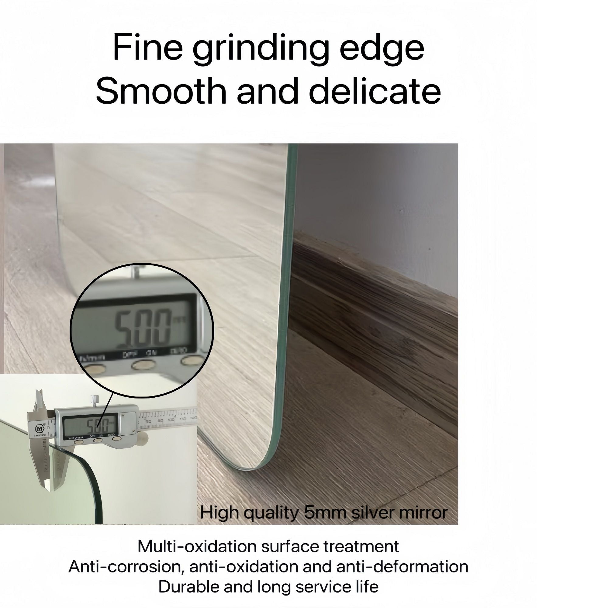 Modern Framed Bathroom Vanity Mirror