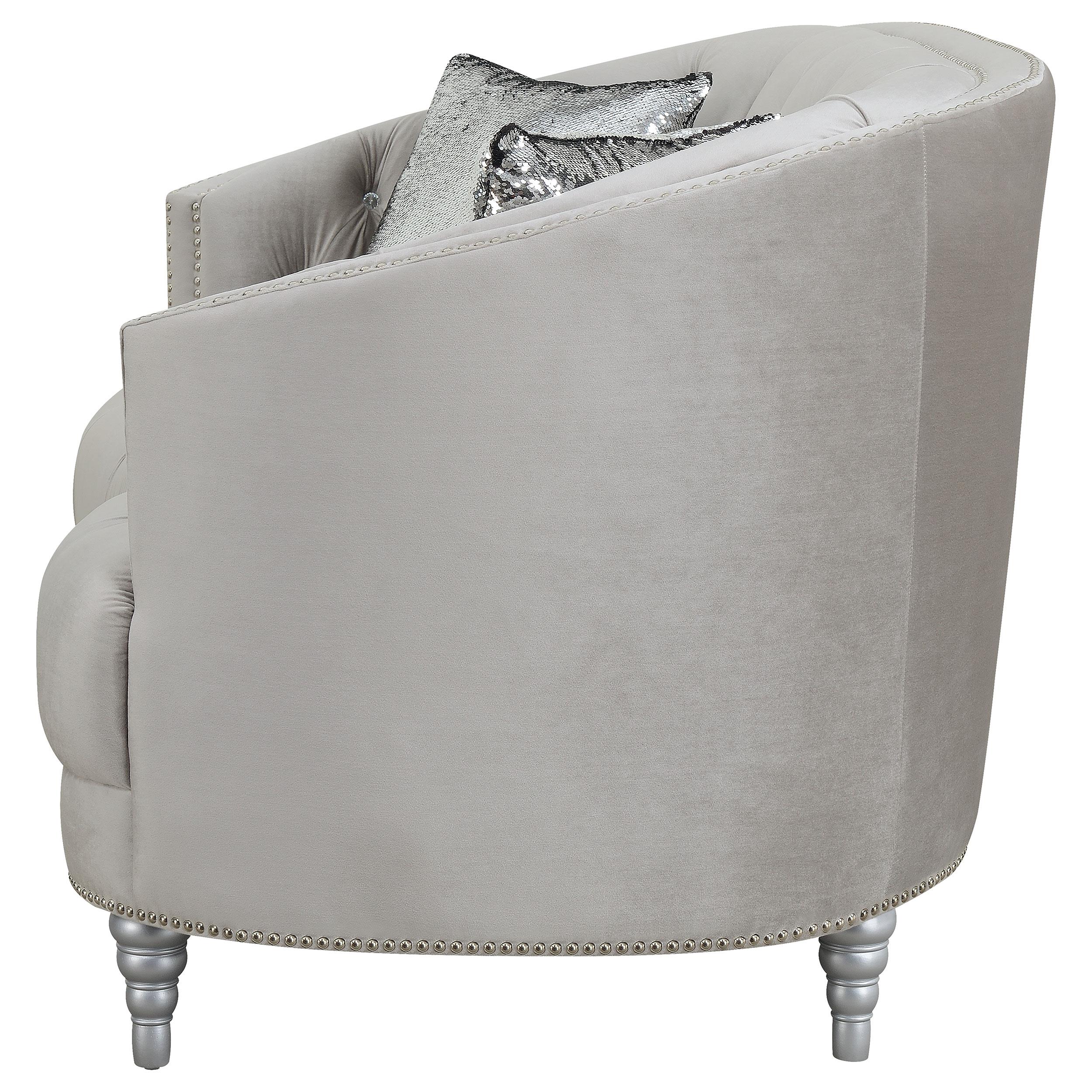 Diamond Modern Furniture COA Avonlea Stationary Fabric Loveseat 508462 IMAGE 4