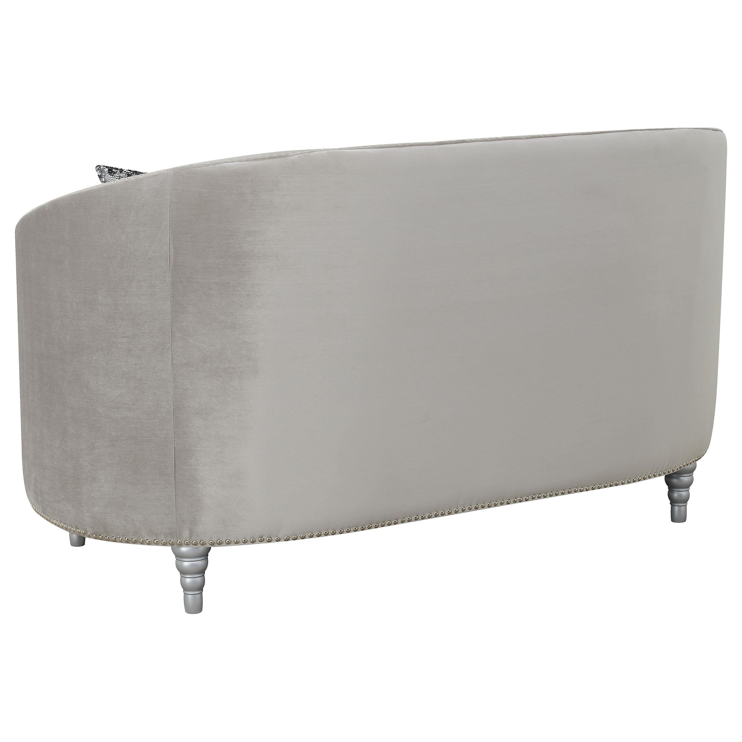 Diamond Modern Furniture COA Avonlea Stationary Fabric Loveseat 508462 IMAGE 5