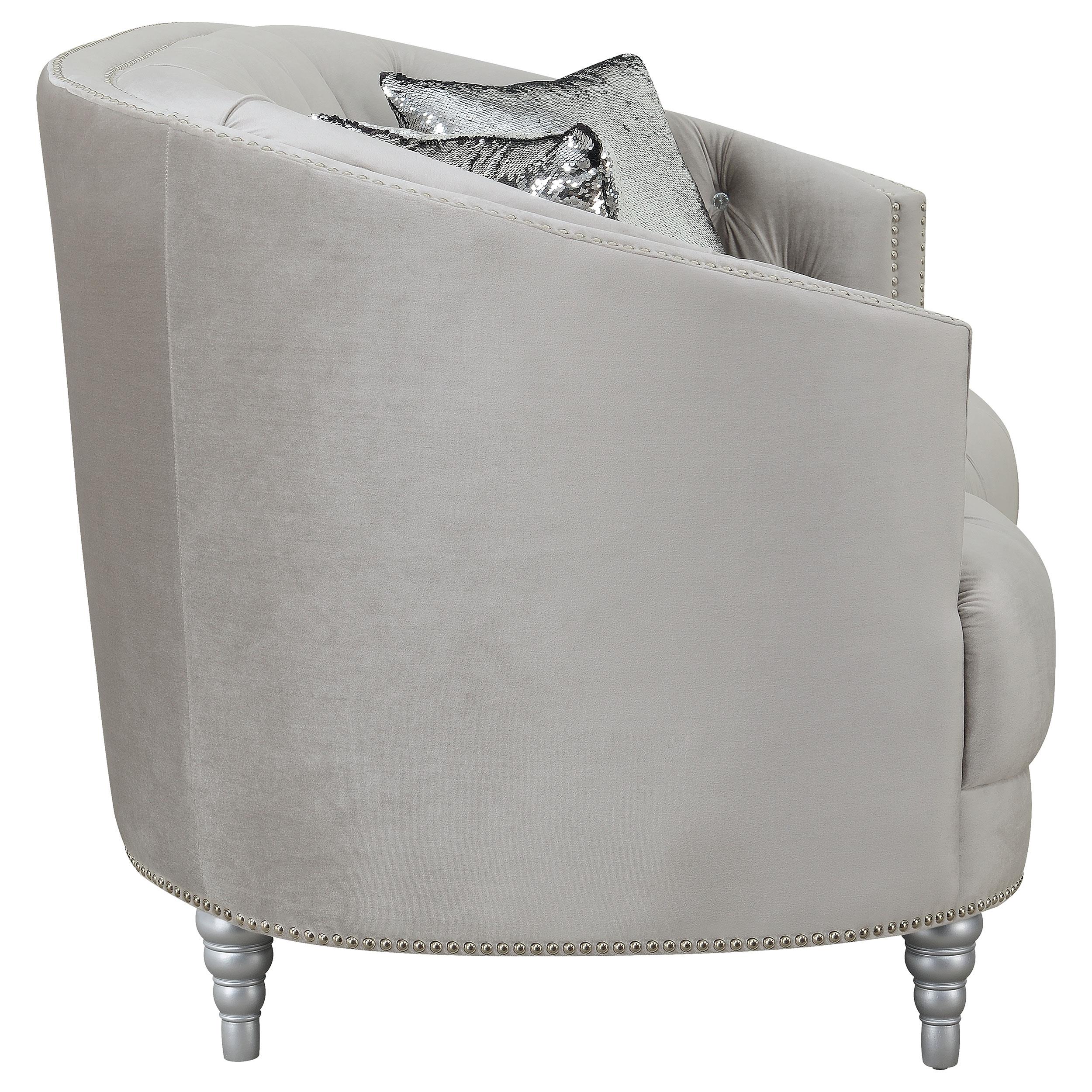 Diamond Modern Furniture COA Avonlea Stationary Fabric Loveseat 508462 IMAGE 8
