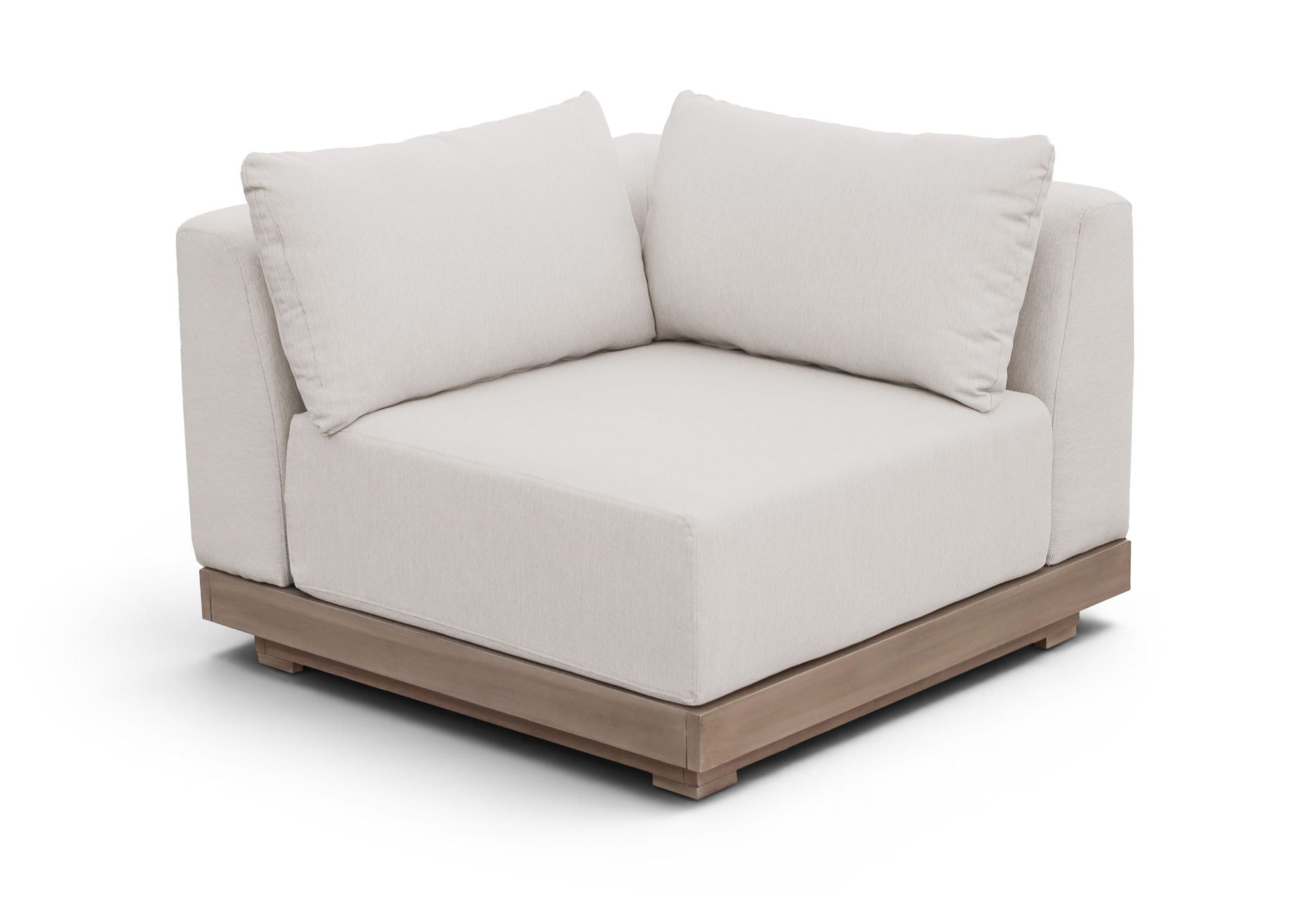 Solace - Olefin Performance Fabric Outdoor Patio Modular Corner Chair