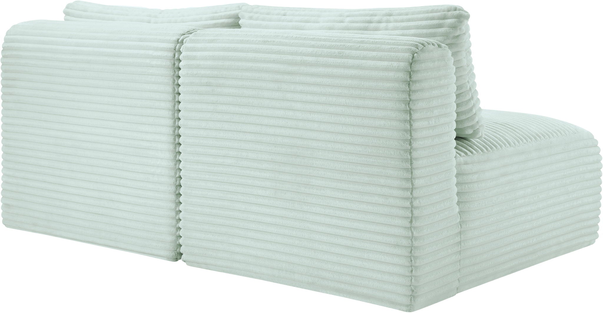 Shaggy - 2 Seat Modular Armless Sofa