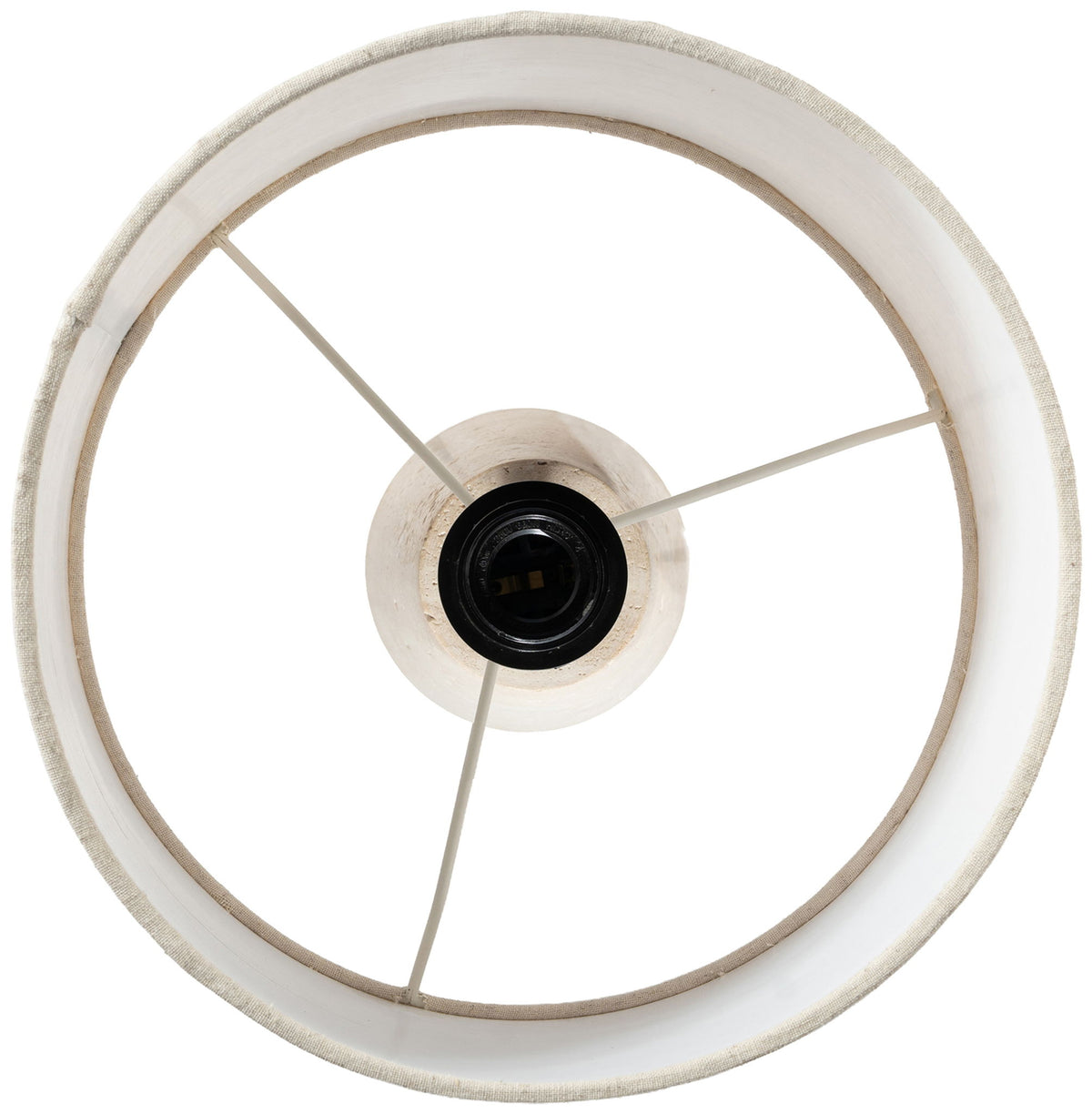 Dolomia - Base And Linen Textured Fabric Shade Table Lamp