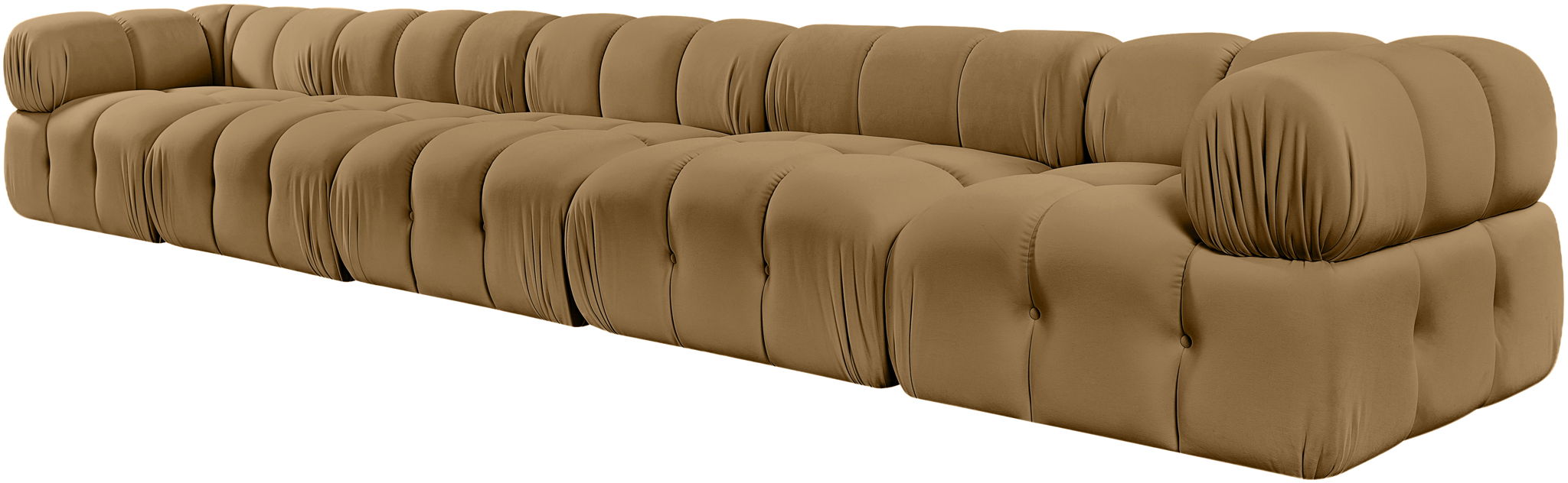 Orin - Fabric Velvet 5 Piece Modular Sofa