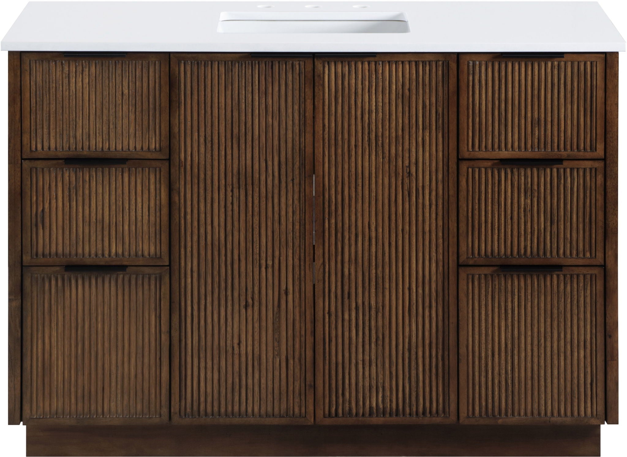 Willard - Engineered Stone And Solid Wood Bathroom Vanity