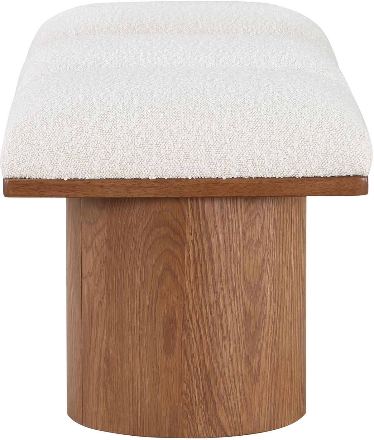 Pavilion - 3 Piece Modular Bench With Brown Base
