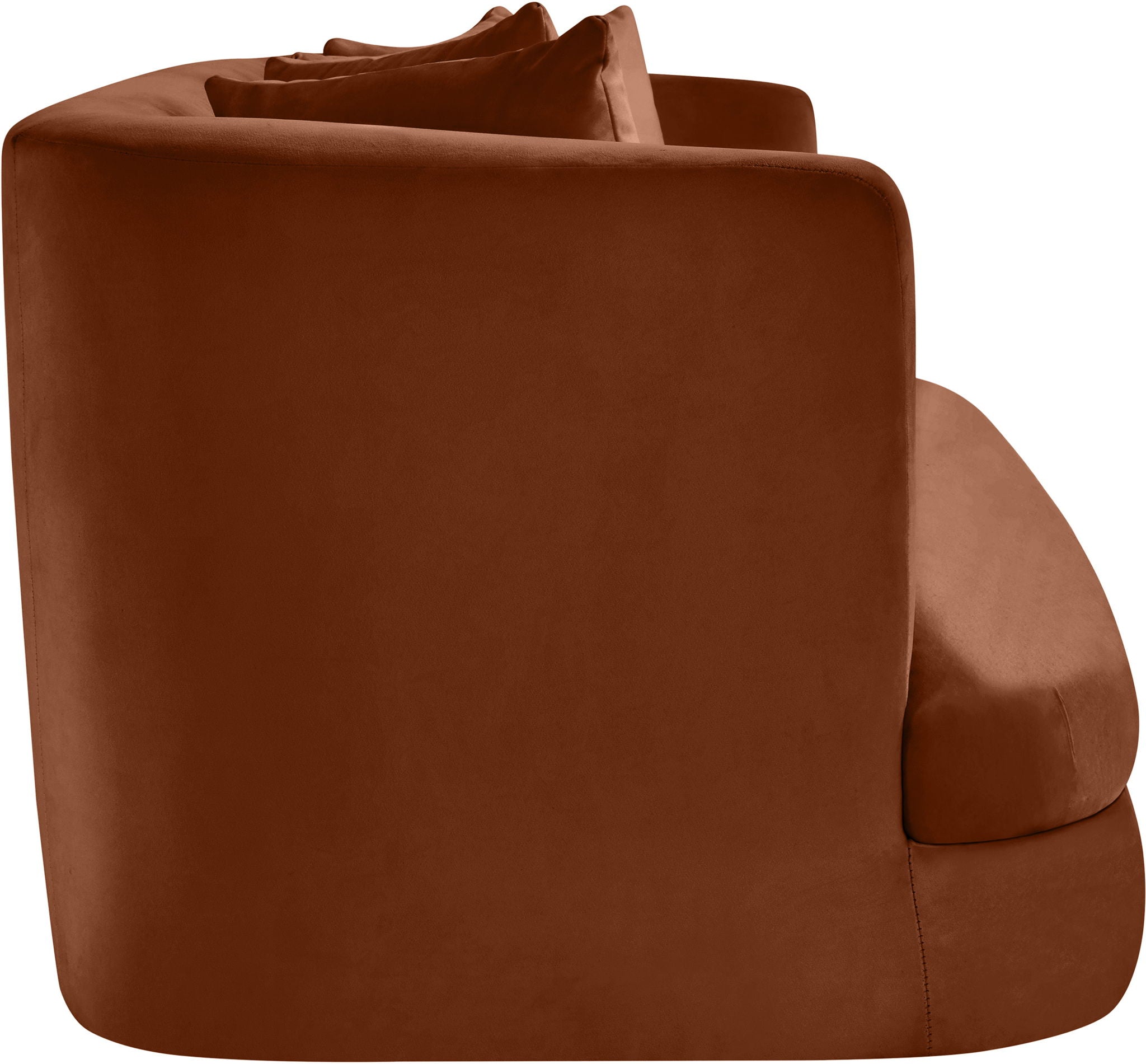 Alder - Loveseat - Cognac