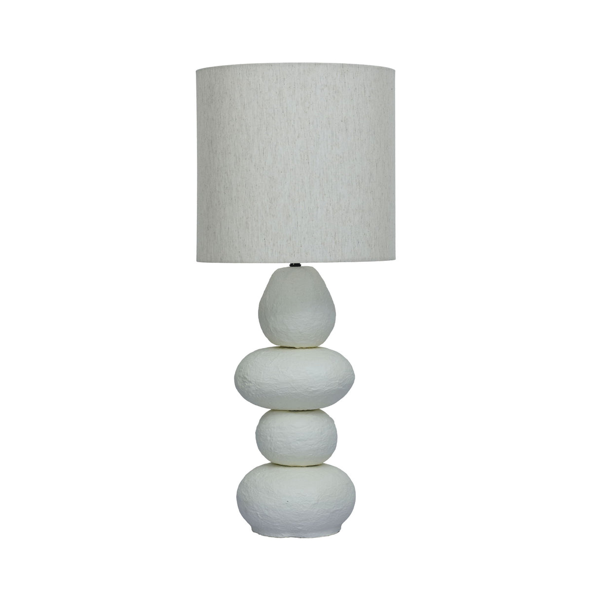 Pebble - Papier Mache Lamp